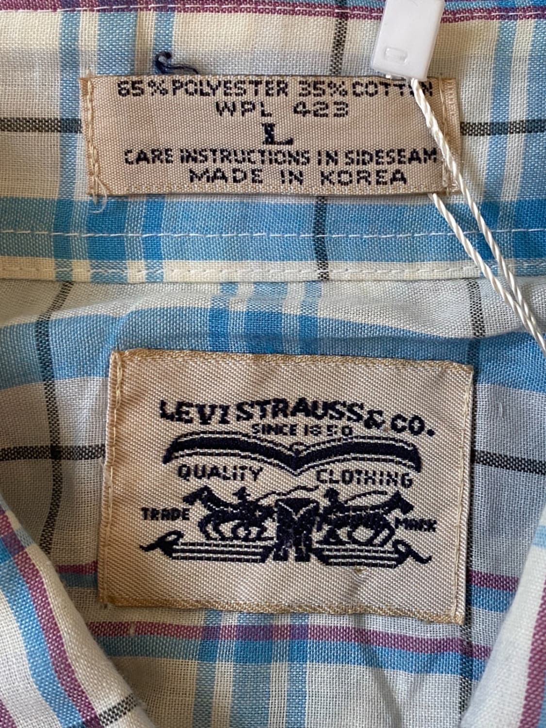 리바이스 체크 셔츠 (Man XL) / [AB1338] 상품이미지4