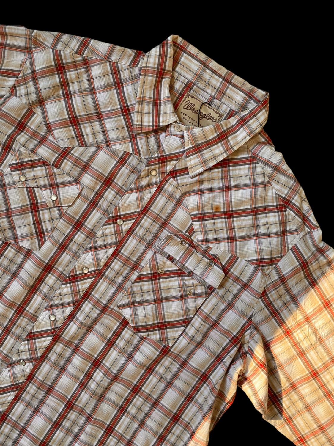 랭글러 체크 셔츠 (Man 2XL) / [AB1339] 상품이미지2