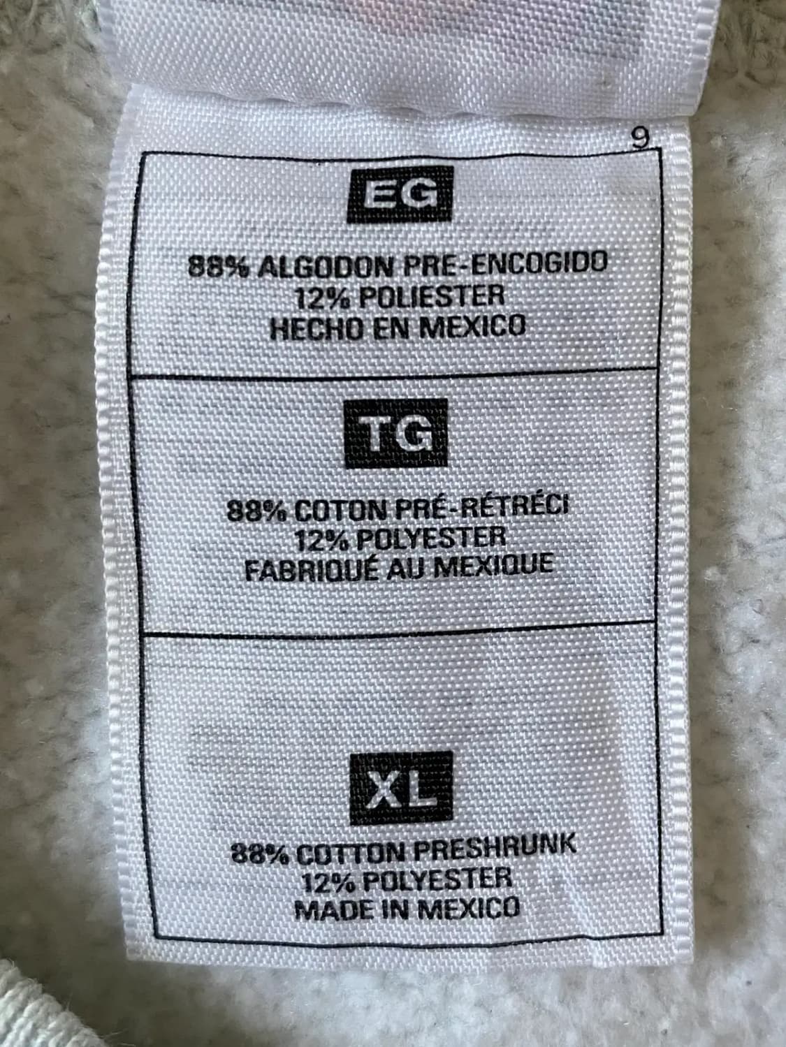 프룻 오브 더 룸 스웻셔츠 (Man XL) / [AB1344] 상품이미지5