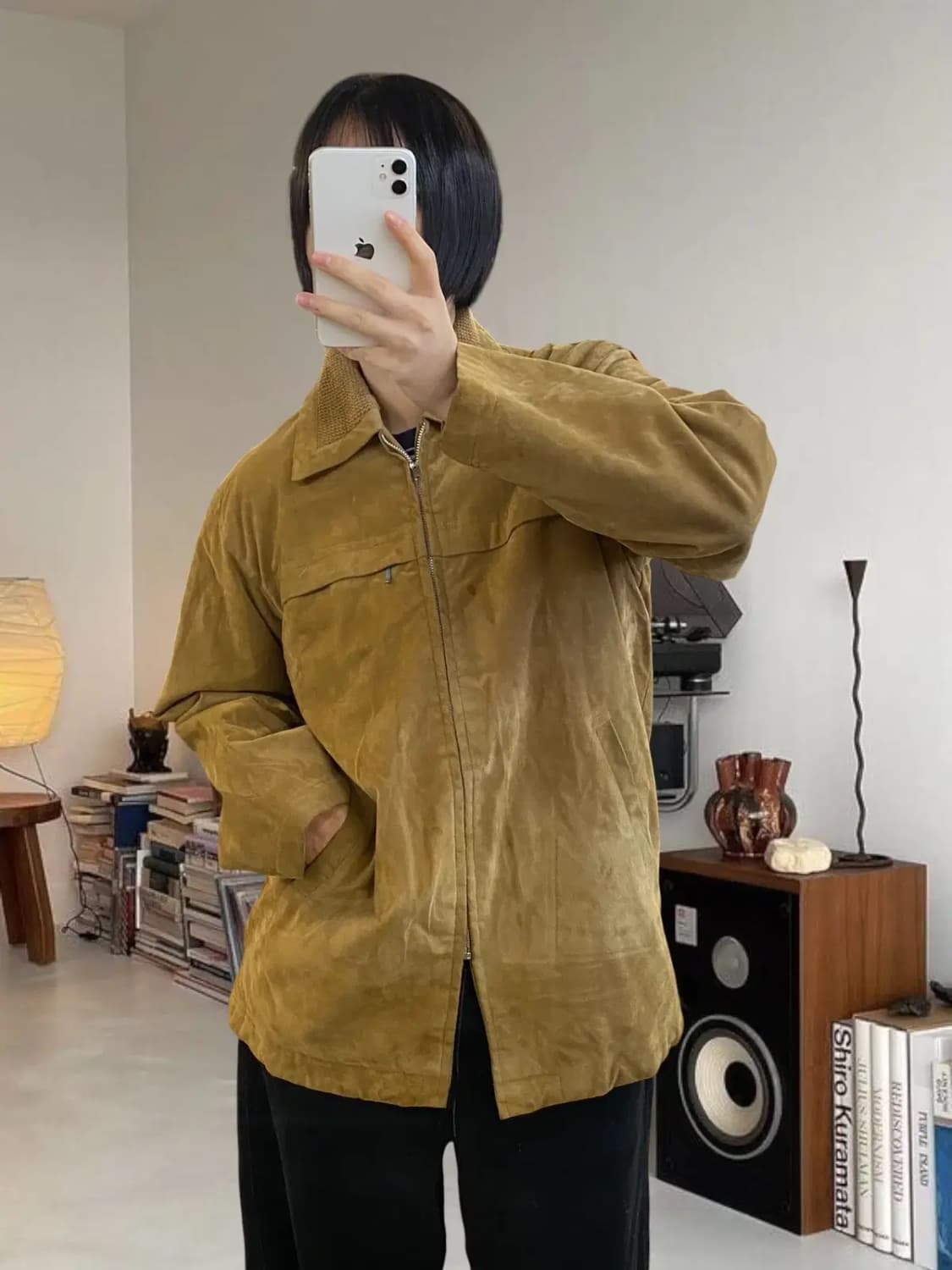 빈티지 스웨이드 자켓 (Man M) / [AA1041] 상품이미지1