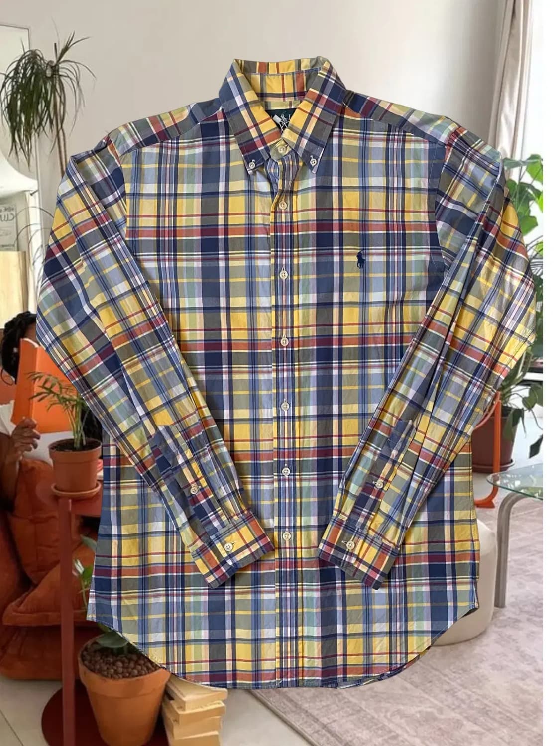 폴로 랄프로렌 체크 셔츠 (Man M) / [AB1353] 상품이미지1