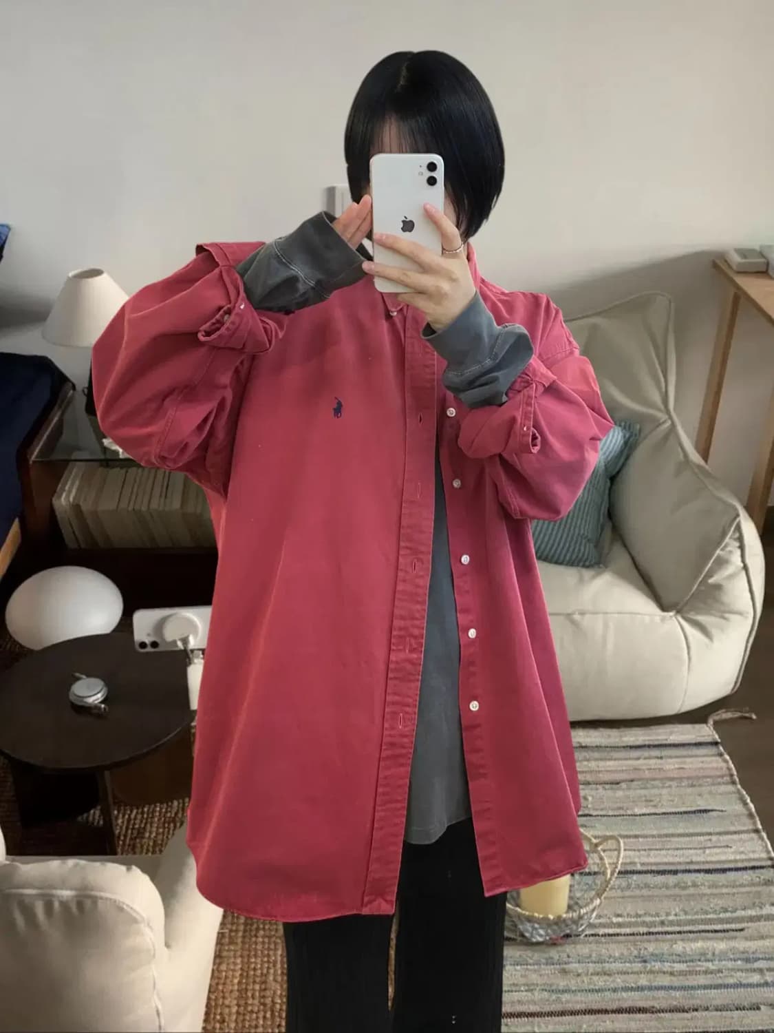 폴로랄프로렌 솔리드 셔츠 (Man 2XL) / [AA1046] 상품이미지1