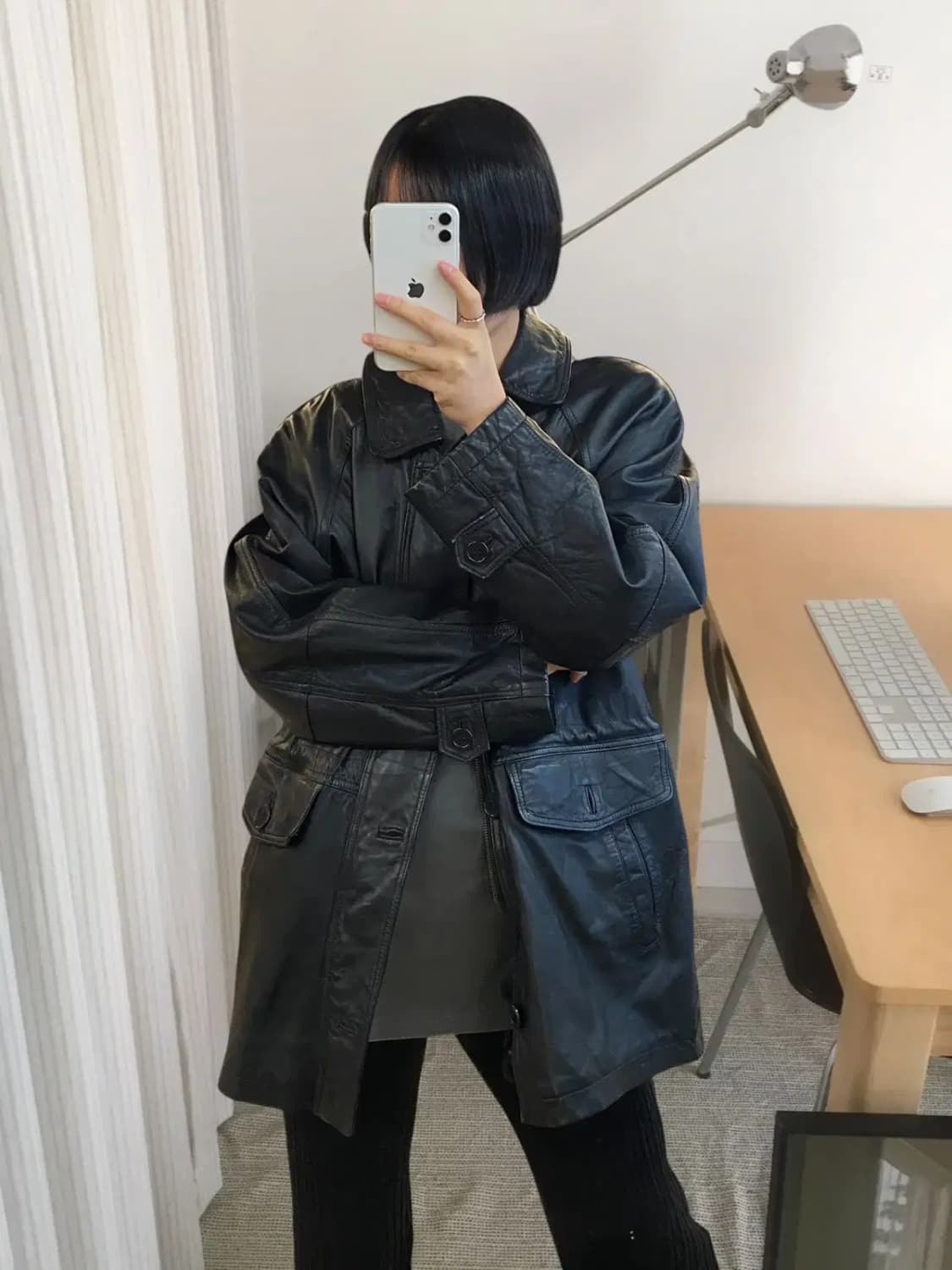 빈티지 레더 자켓 (Man L) / [AA1048] 상품이미지2