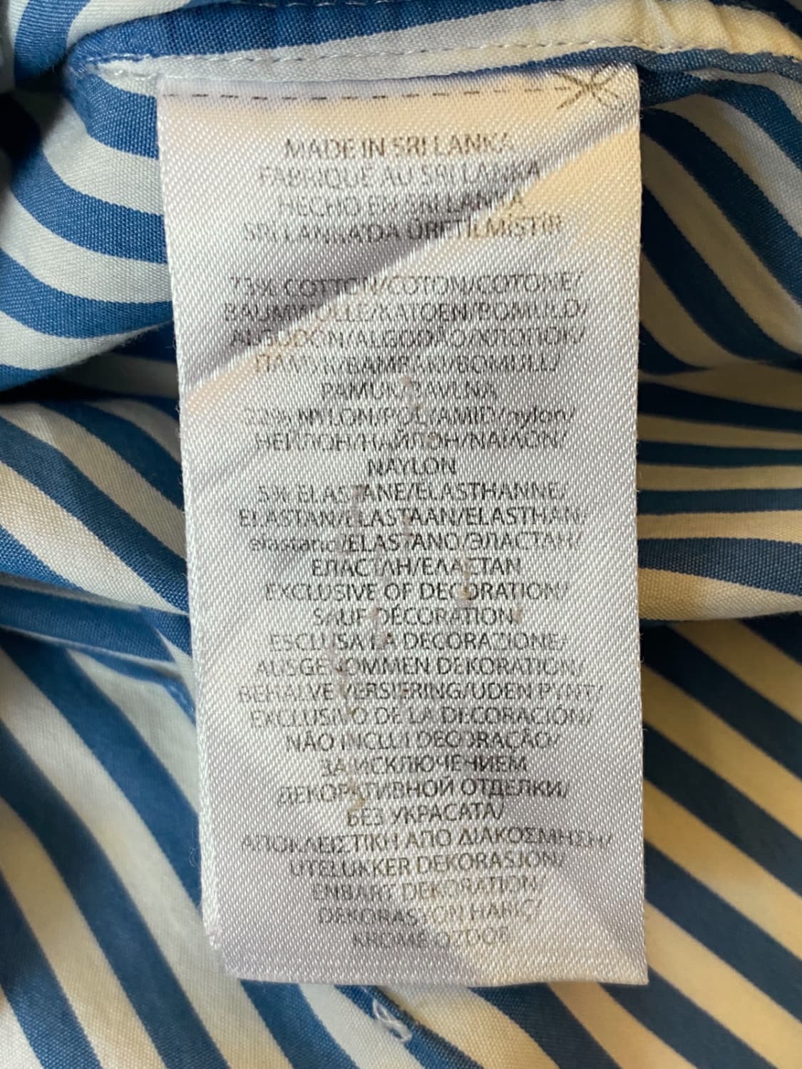 폴로 랄프로렌 스트라이프 셔츠 (Woman S) / [AB1363] 상품이미지7