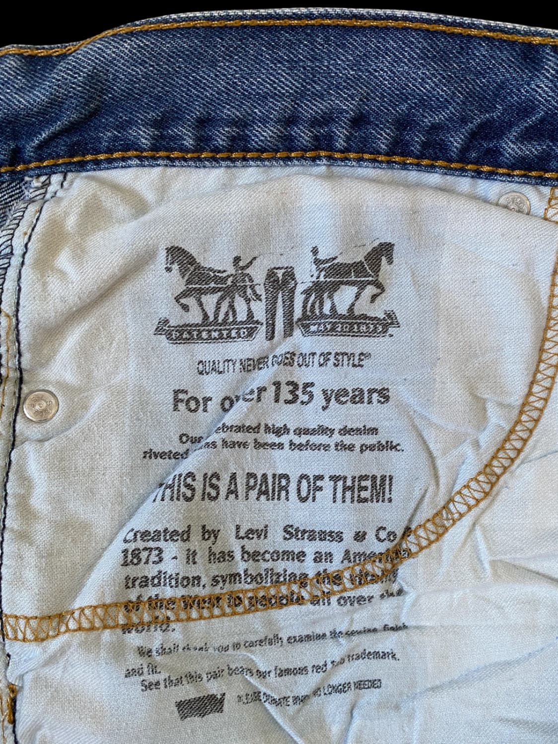 리바이스 505 (38) / [AB1362] 상품이미지5