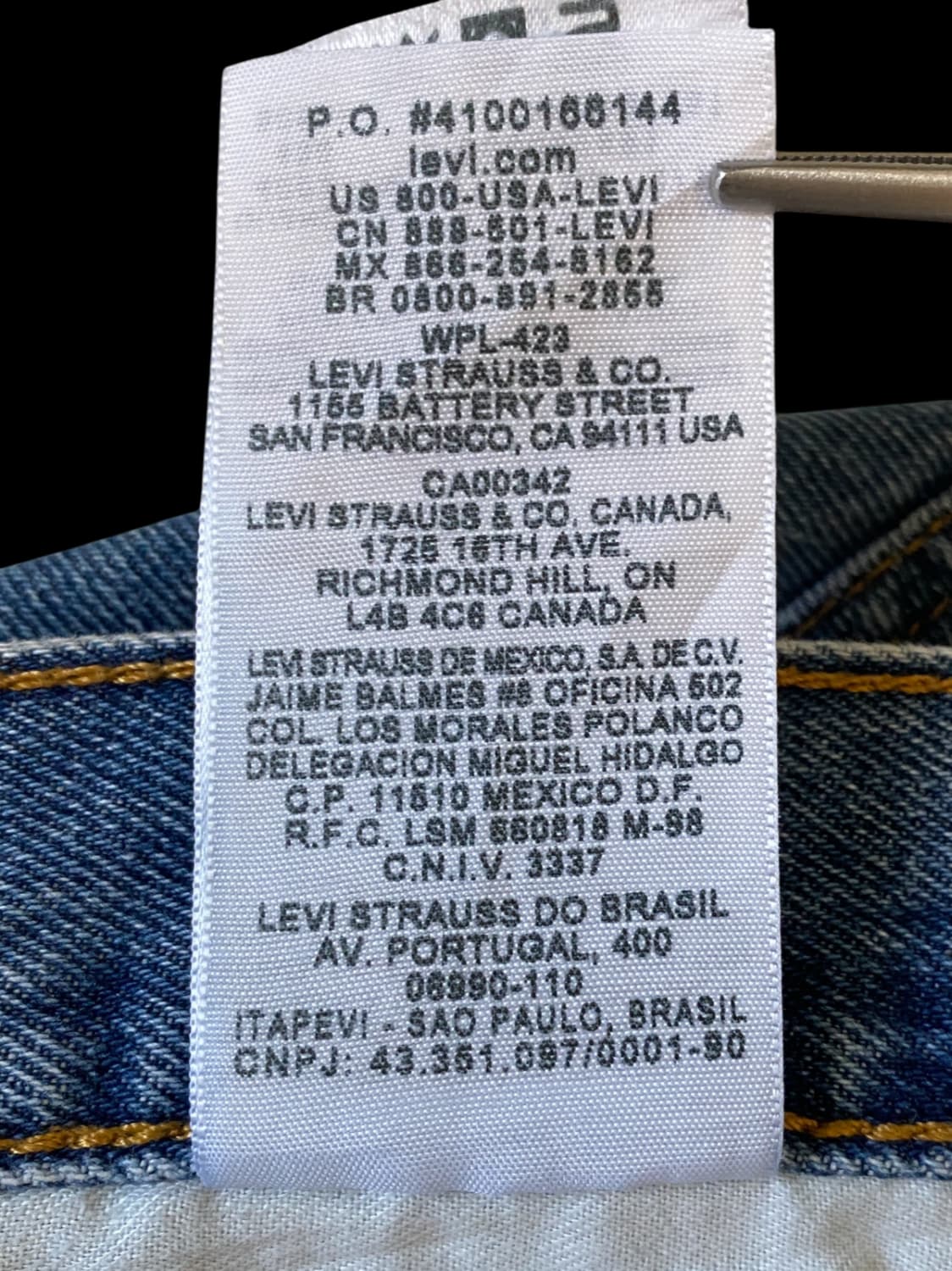 리바이스 505 (38) / [AB1362] 상품이미지8