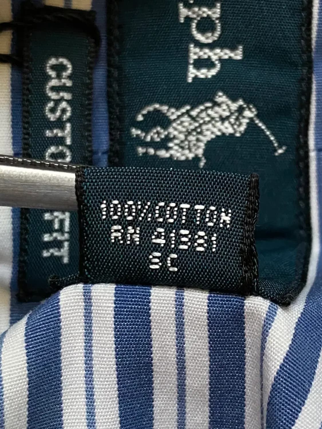 폴로랄프로렌 스트라이프 반팔 셔츠 (Man XL) / [AB1365] 상품이미지6