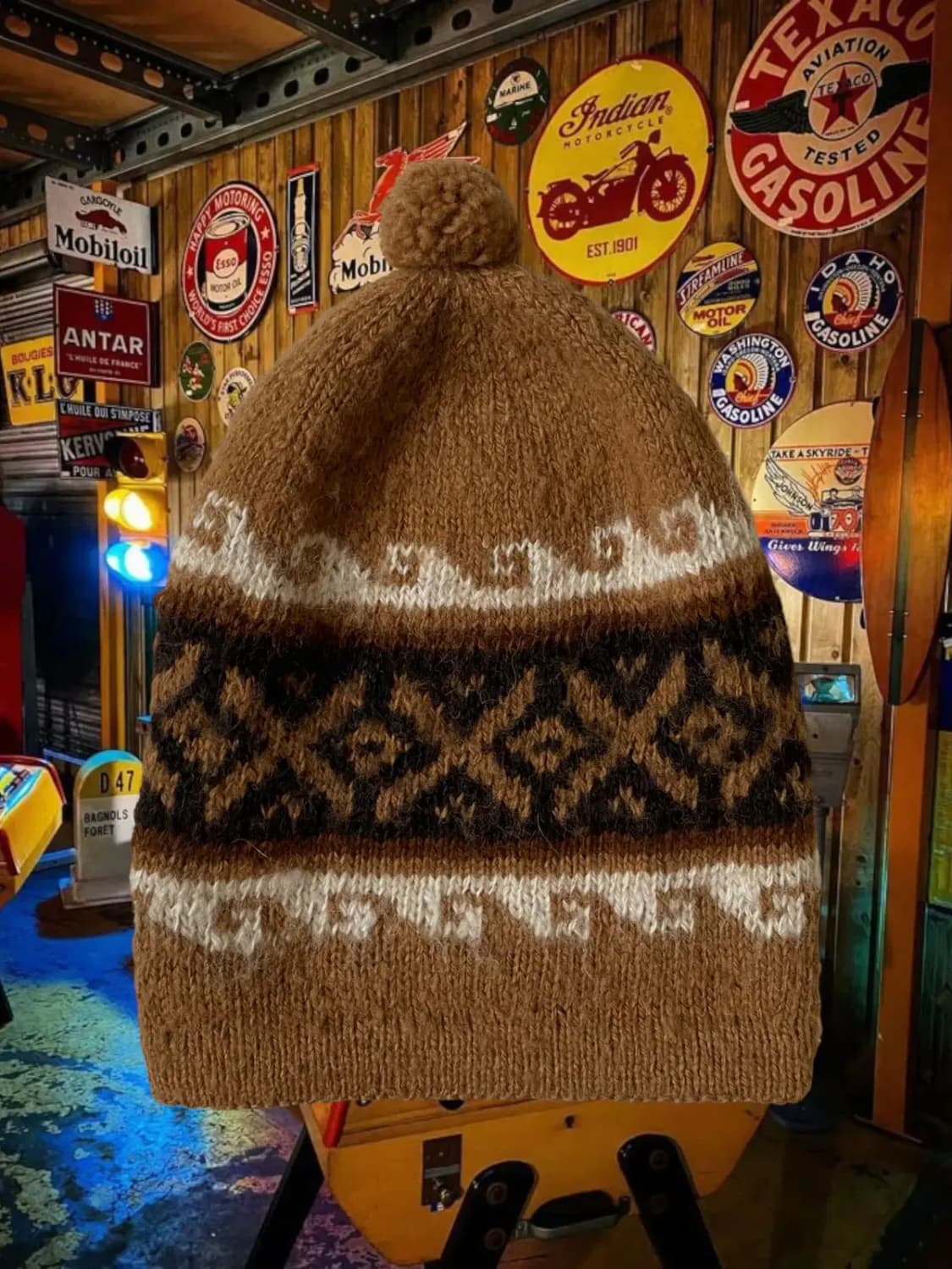 빈티지 폼폼비니 (FREE) / [AB1403] 상품이미지1