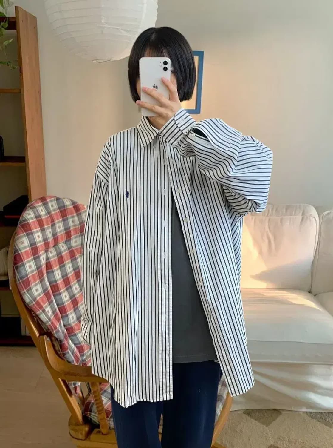 폴로랄프로렌 스트라이프 셔츠 (Man 2XL) / [AA1084] 상품이미지2