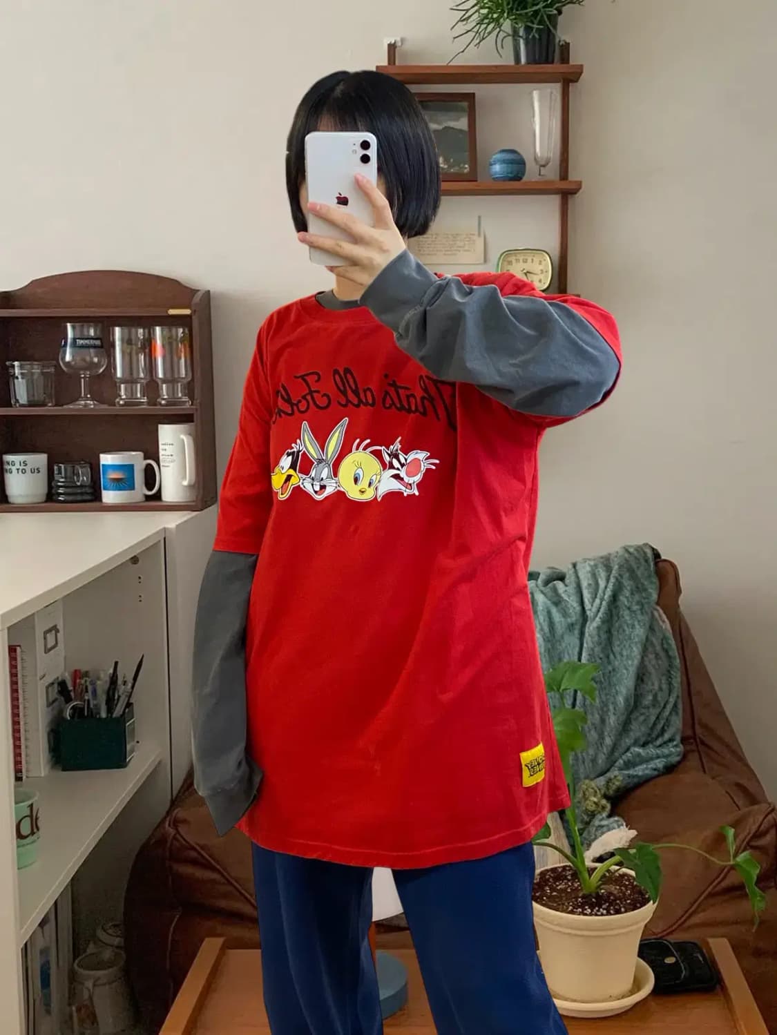 루니 툰 1/2 티셔츠 (Man L) / [AA1086] 상품이미지1