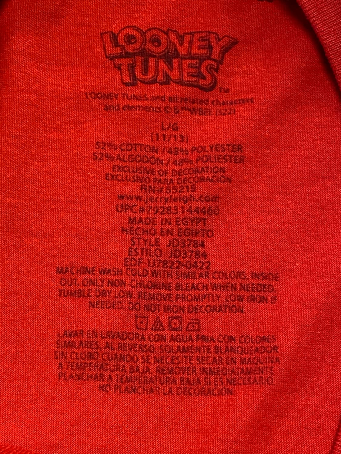 루니 툰 1/2 티셔츠 (Man L) / [AA1086] 상품이미지6