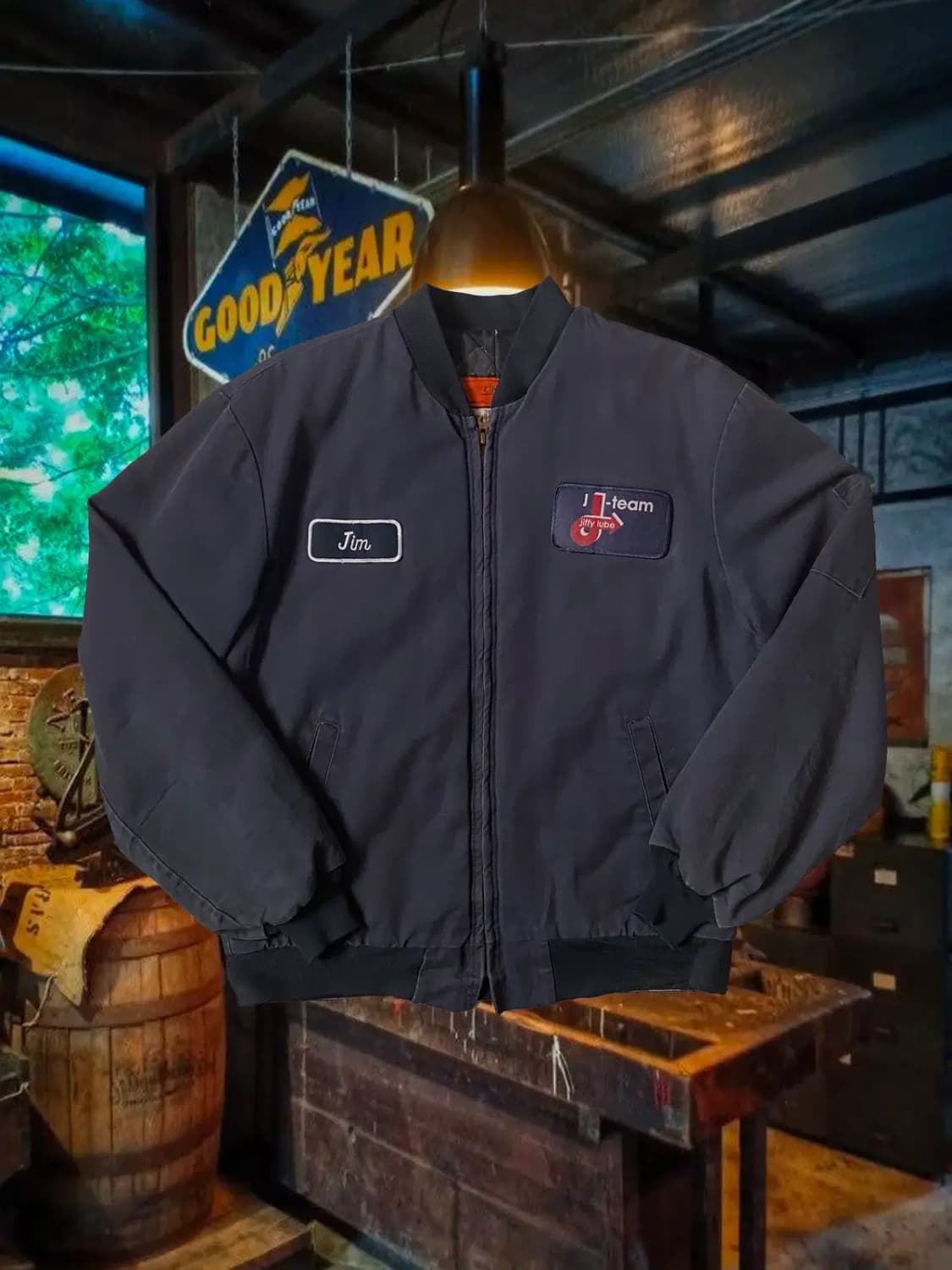 네이비 빈티지 워크자켓 (Man M) / [AB1414] 상품이미지1