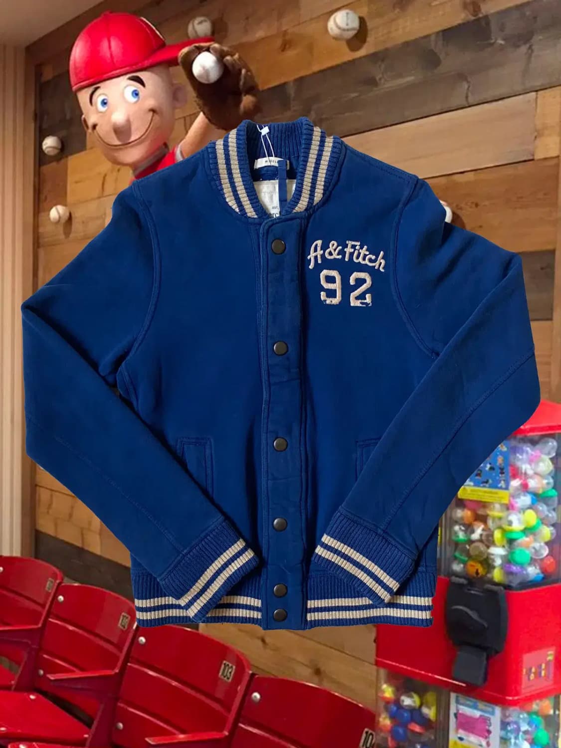 빈티지 바시티자켓 (Woman S) / [AB1429] 상품이미지1