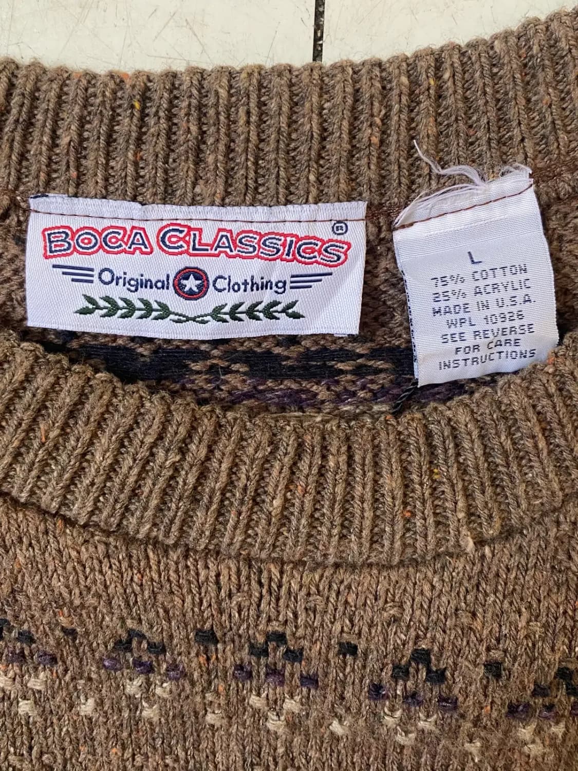 빈티지 니트 (Man L) / [AB1438] 상품이미지3