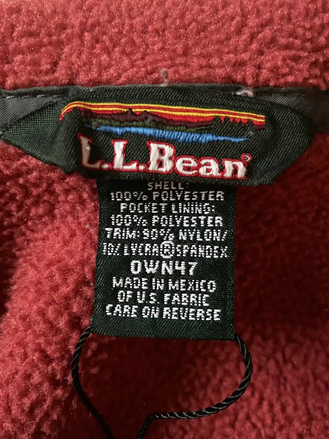 빈티지 반집업 후리스 (Woman L)) / [AB1444] 상품이미지4