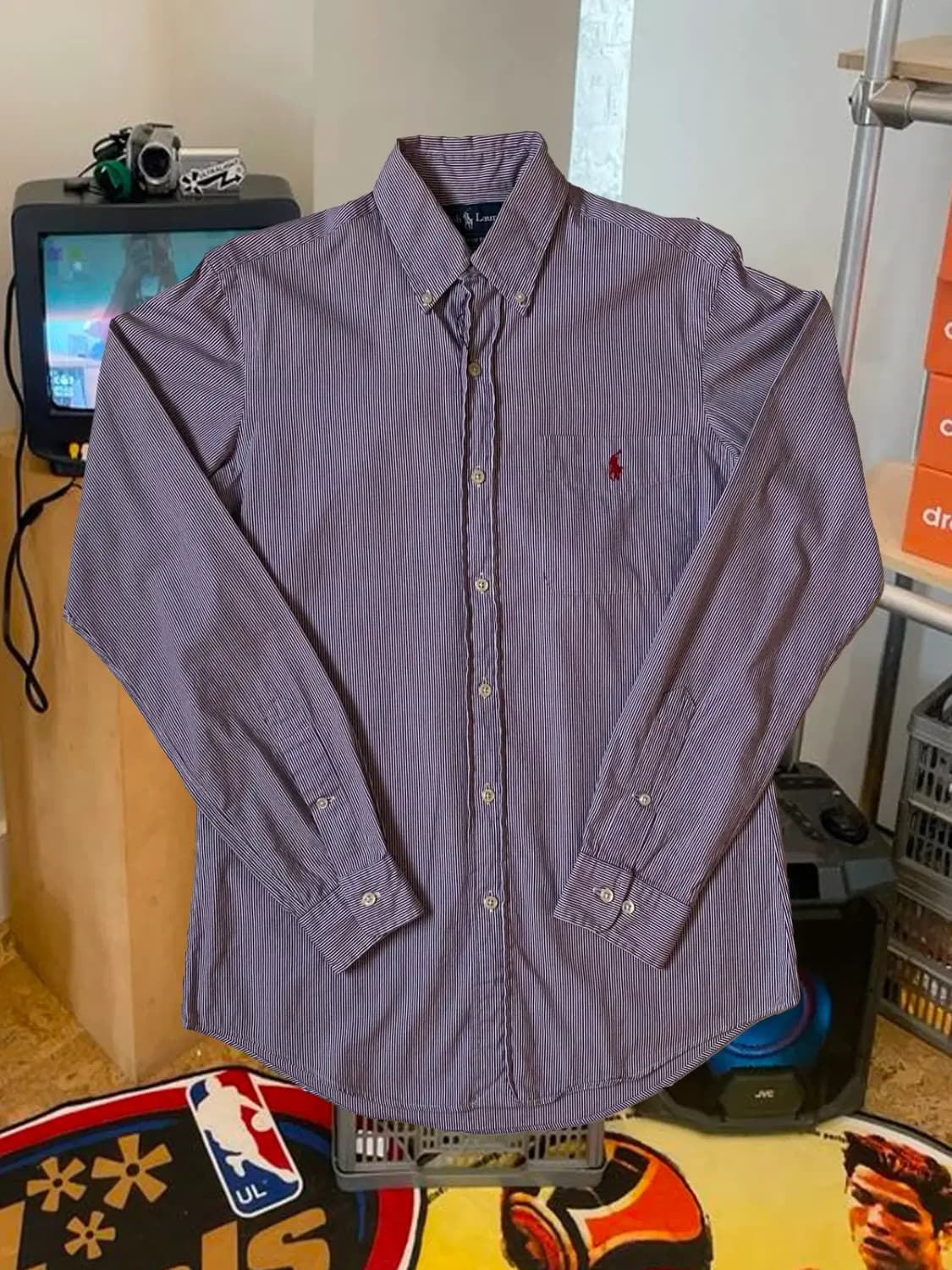 폴로 랄프로렌 스트라이프 셔츠 (Man S) / [AB1450] 상품이미지1