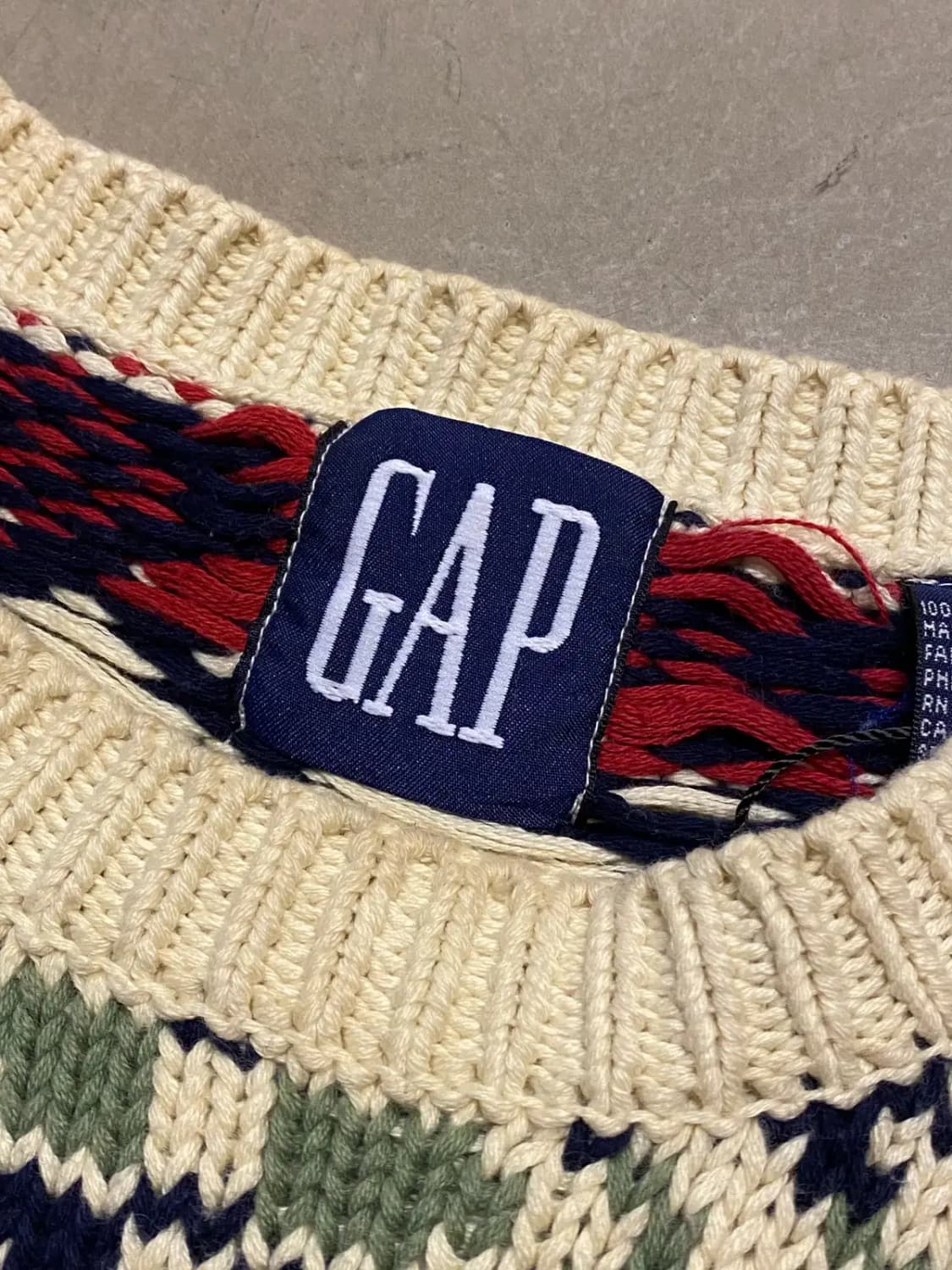 갭 니트 (Man L) / [AA1106] 상품이미지5