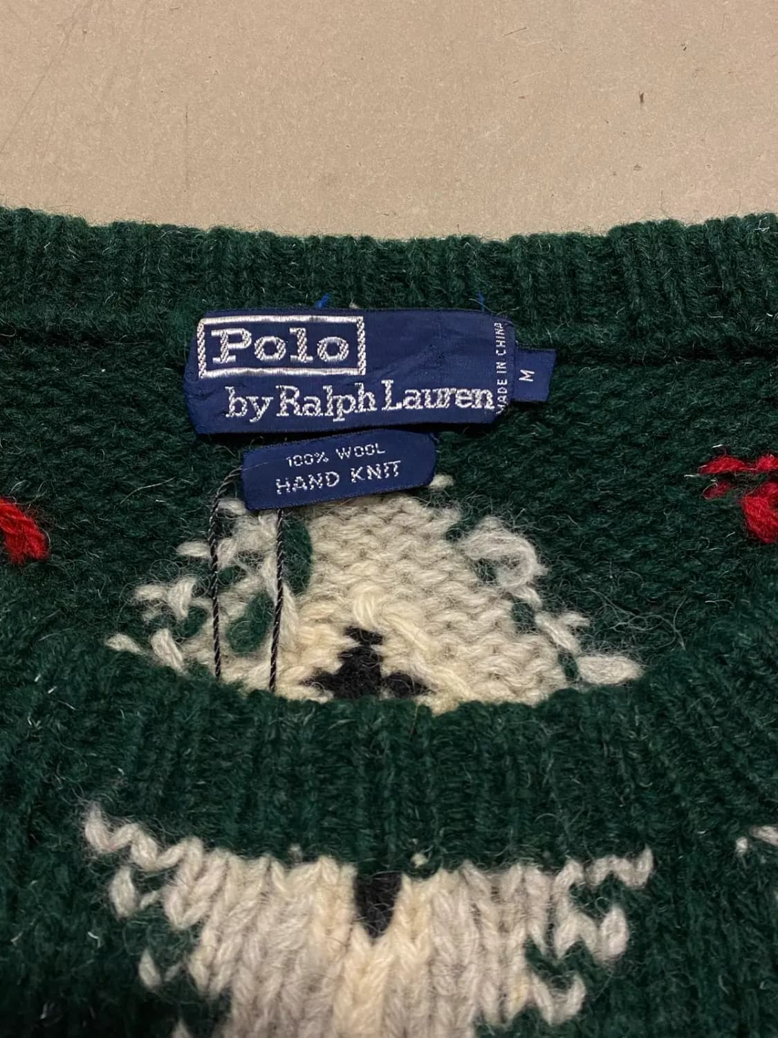 80's 폴로랄프로렌 니트 (Man L) / [AA1109] 상품이미지5