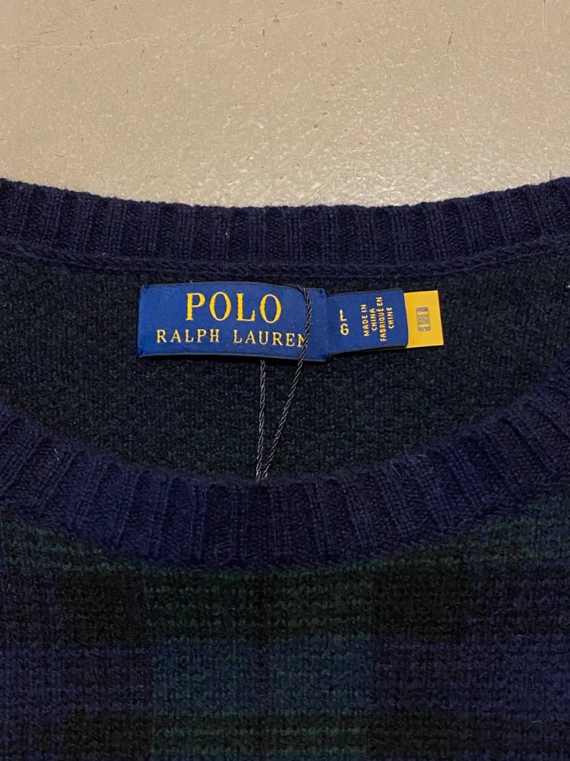 폴로랄프로렌 체크 니트 (Man L) / [AA1114] 상품이미지5