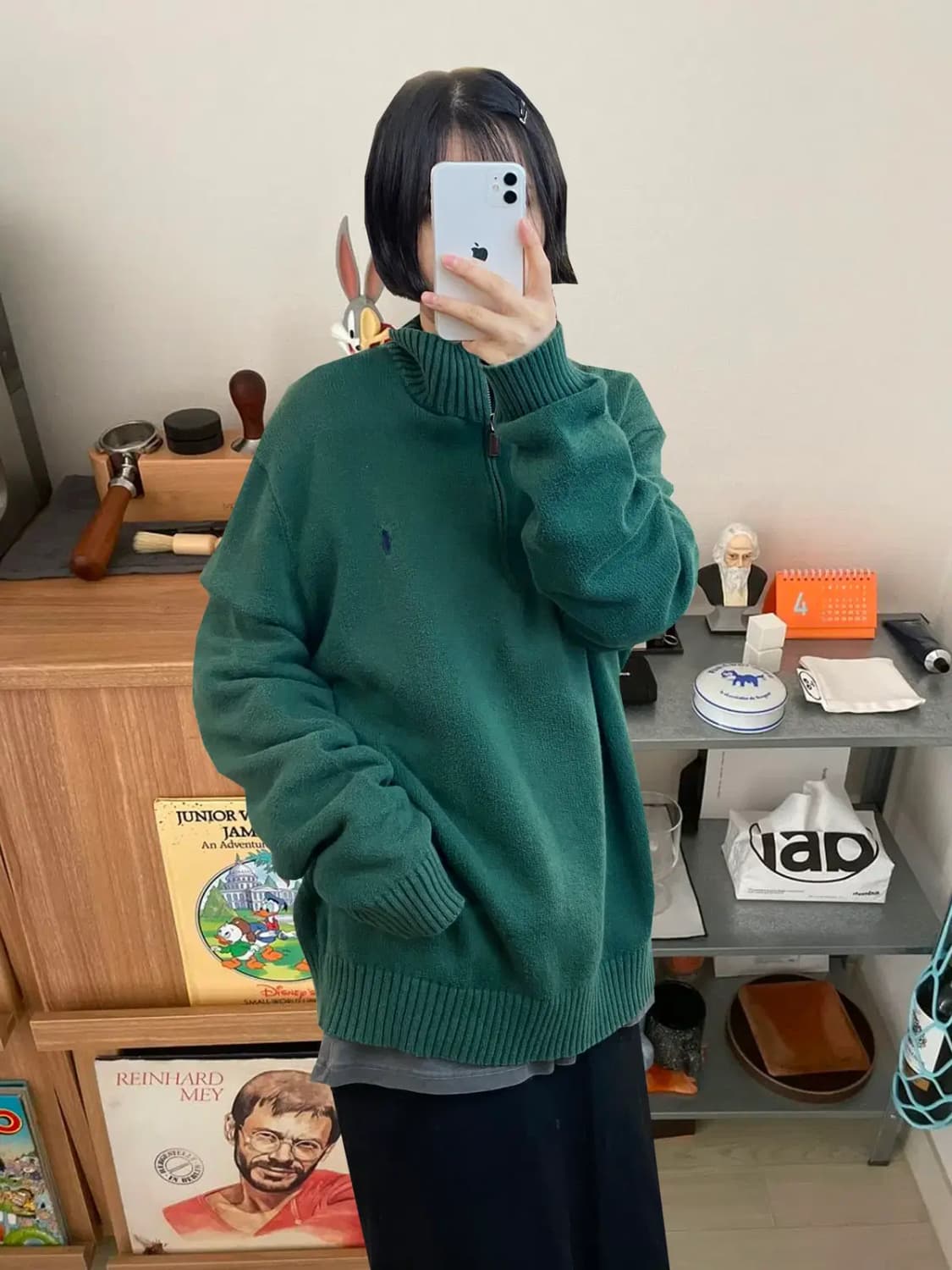 폴로랄프로렌 하프 집업 니트 (Man XL) / [AA1129] 상품이미지1