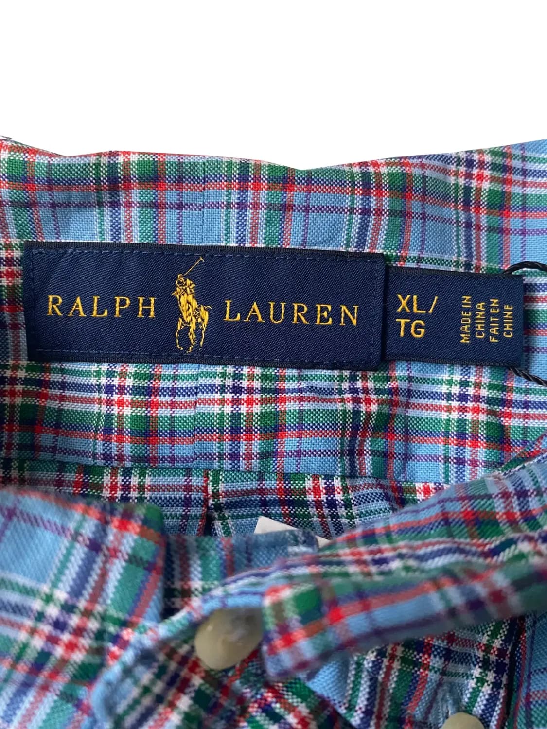 폴로 랄프로렌 체크 셔츠 (Man XL) / [AB1497] 상품이미지4