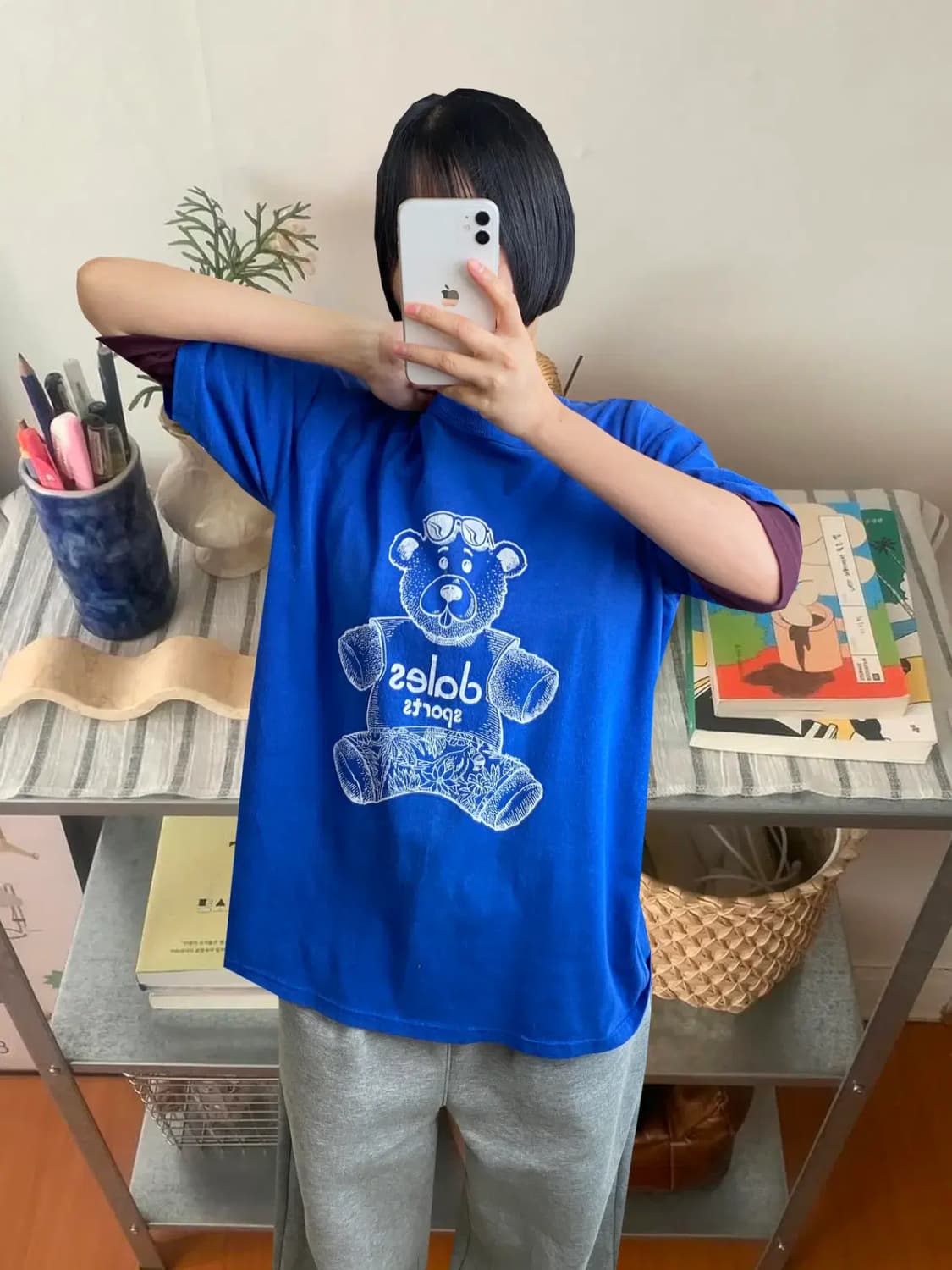 빈티지 1/2 티셔츠 (Man L) / [AA1135] 상품이미지1