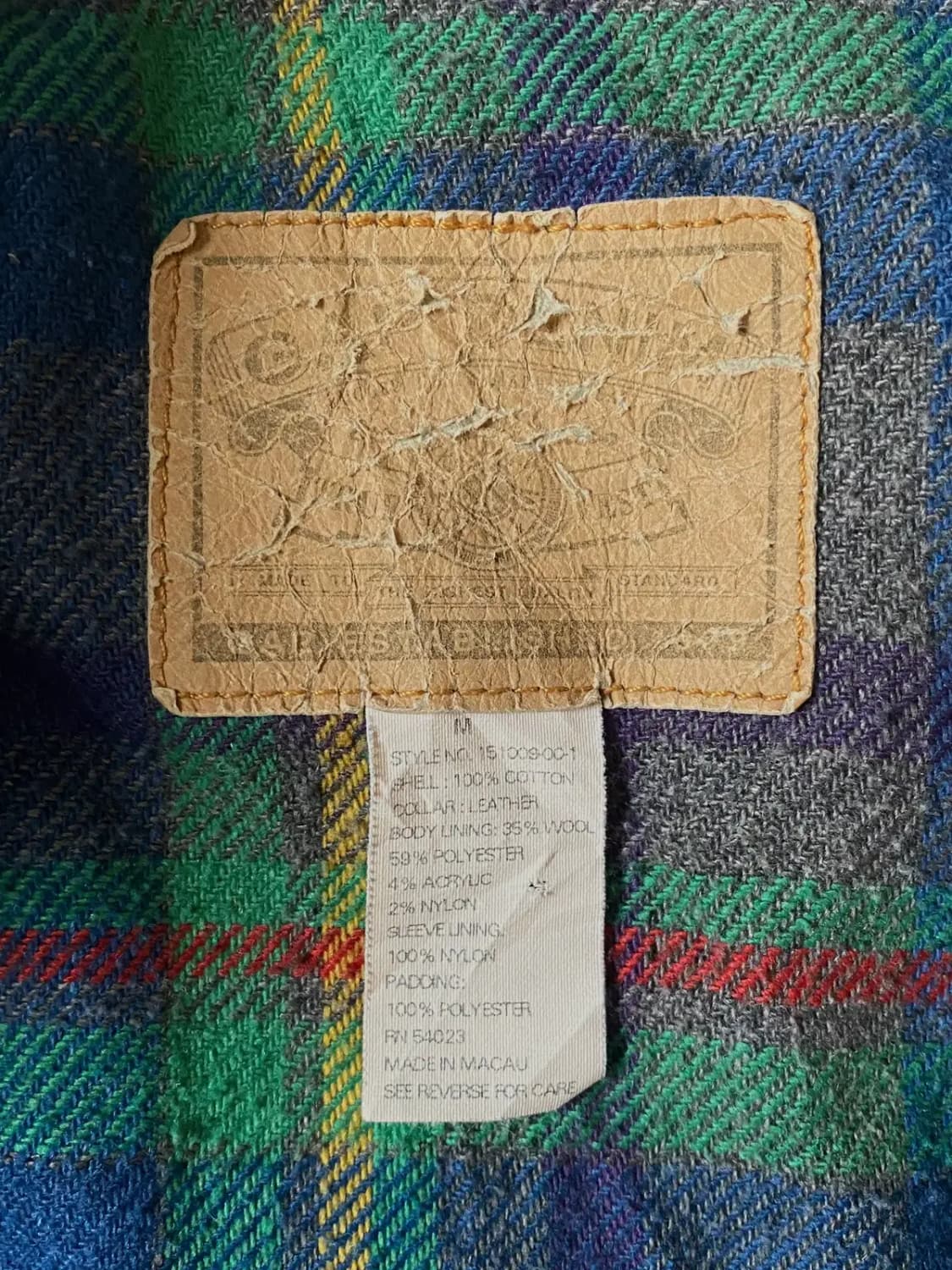 빈티지 데님 자켓 (Man L)/ [AB1523] 상품이미지4