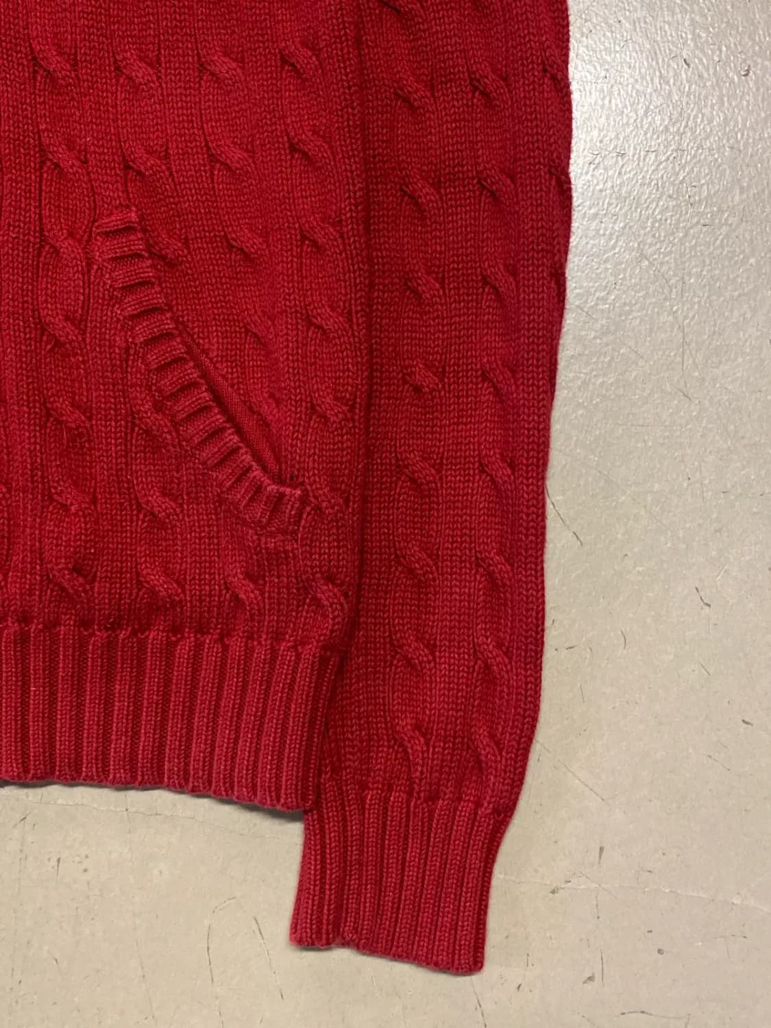 폴로랄프로렌 케이블 후드 집업 (Woman XS) / [AA1144] 상품이미지4