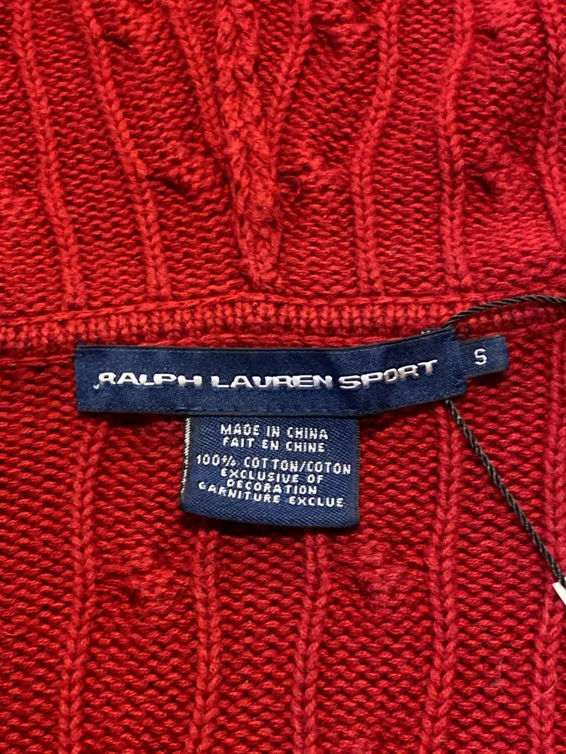 폴로랄프로렌 케이블 후드 집업 (Woman XS) / [AA1144] 상품이미지5