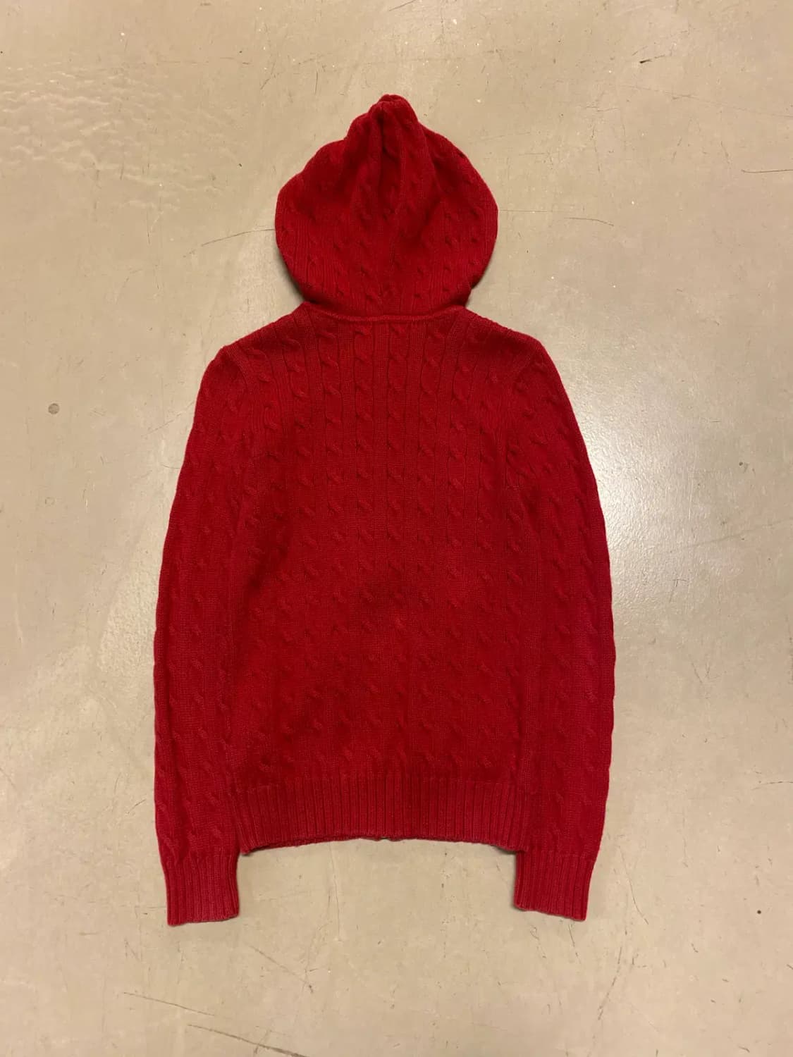 폴로랄프로렌 케이블 후드 집업 (Woman XS) / [AA1144] 상품이미지6