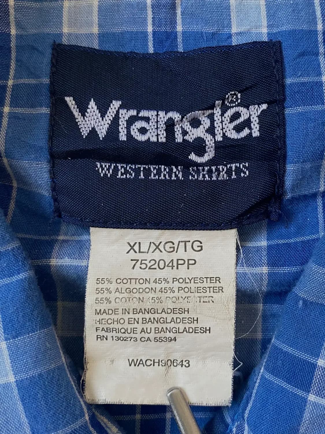 랭글러 체크 셔츠 (Man XL) / [AB1526] 상품이미지4