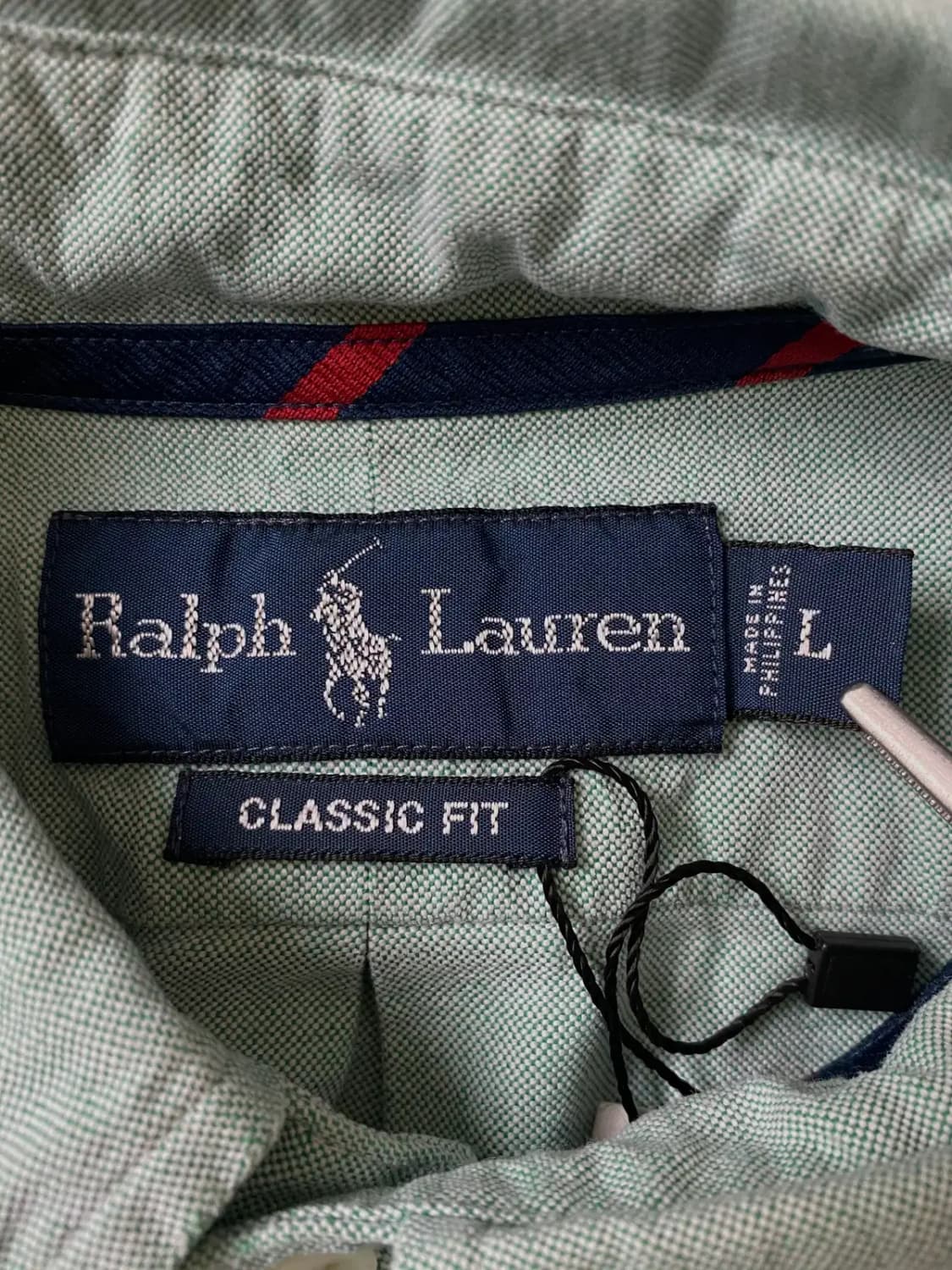 폴로 랄프로렌 솔리드 셔츠 (Man L) / [AB1530] 상품이미지4