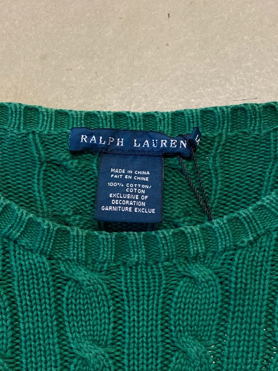 폴로랄프로렌 케이블 니트 (Woman M) / [AA1153] 상품이미지5