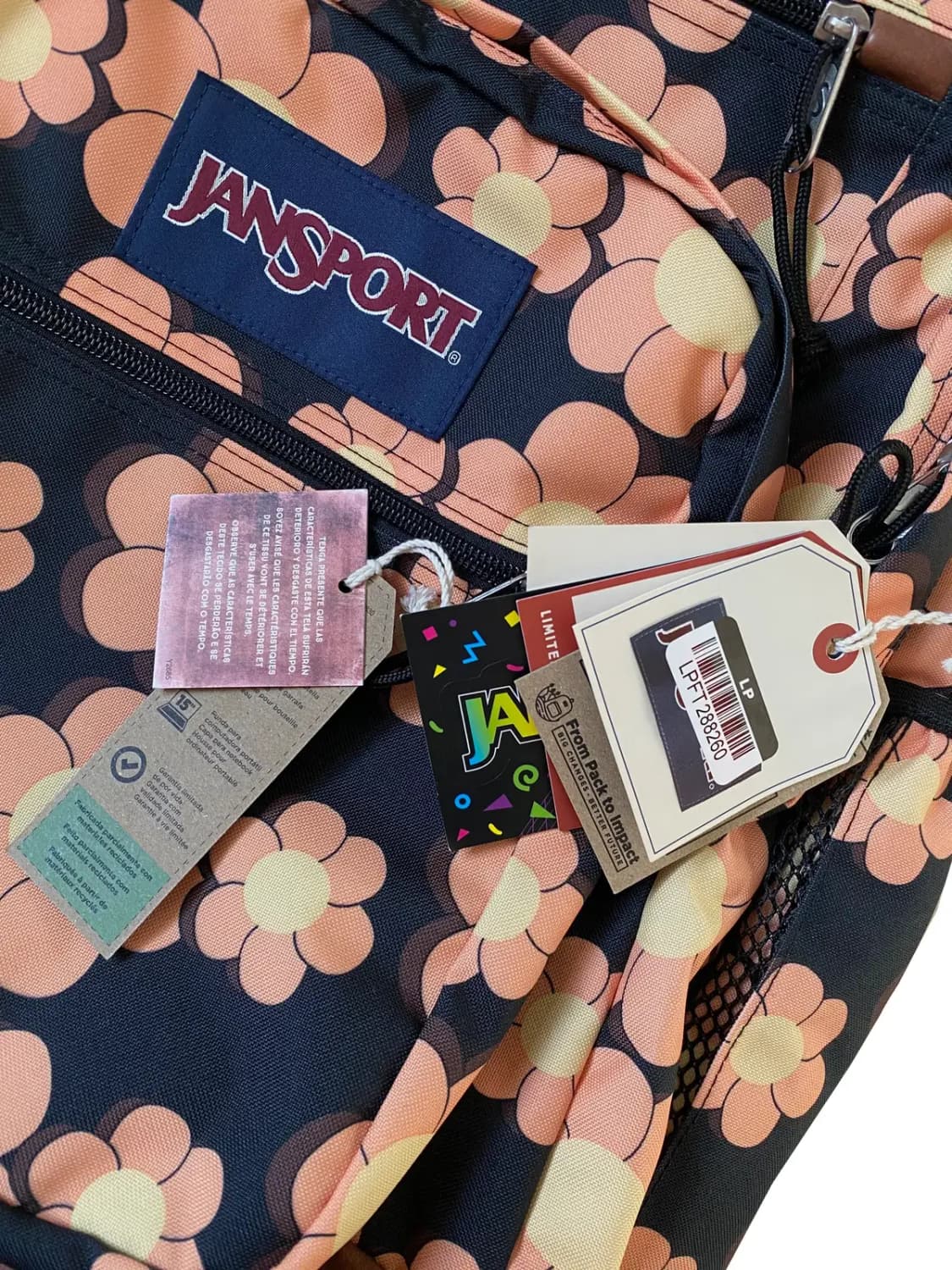 잔스포츠 패턴 백팩 (FREE) / [AB1545] 상품이미지4