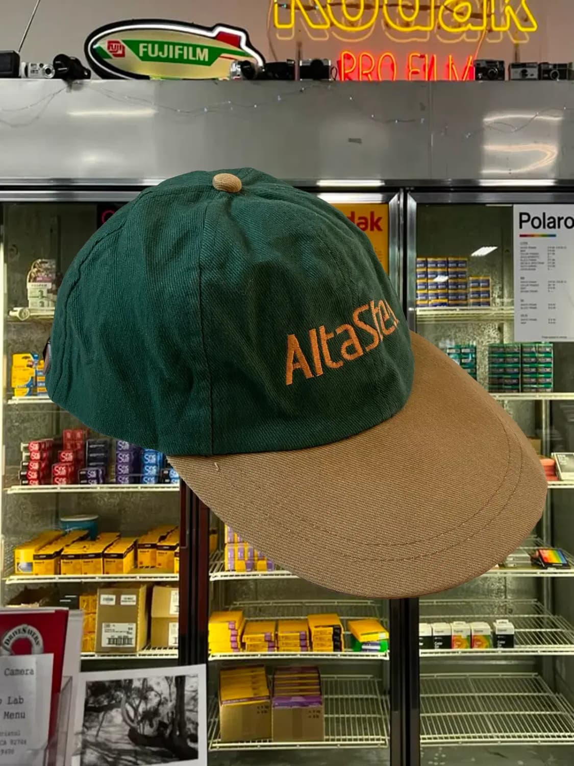 빈티지 플랫 브림 캡 (FREE) / [AB1553] 상품이미지1