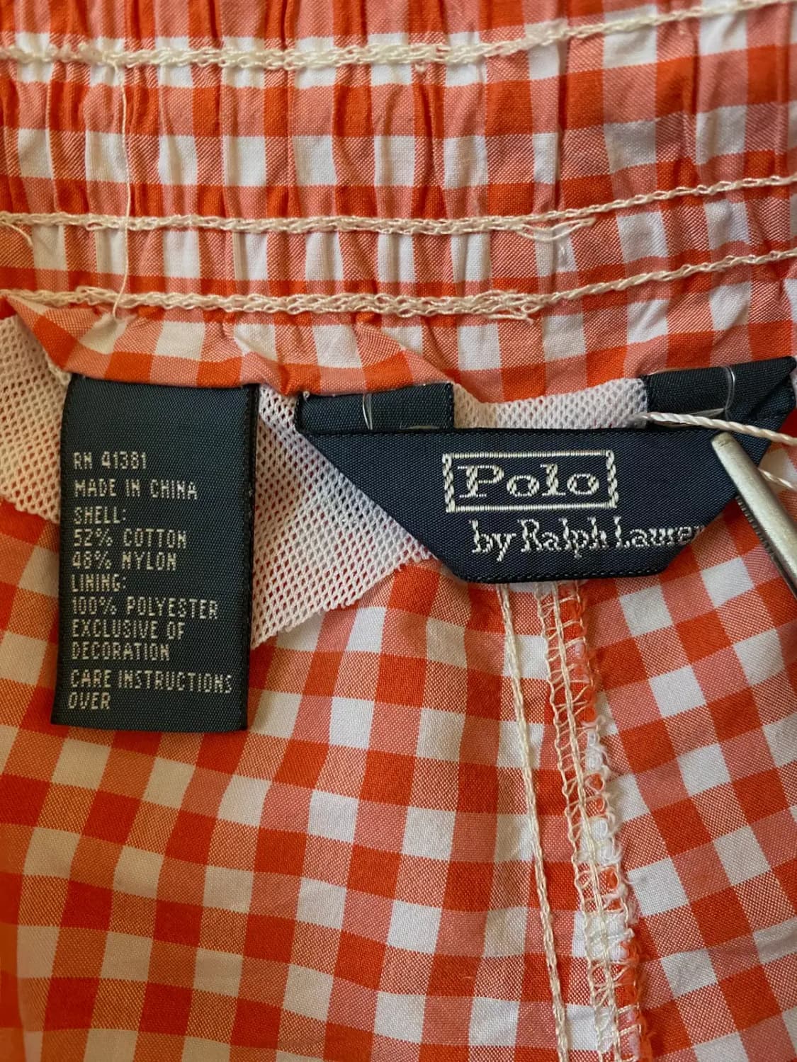 폴로 랄프로렌 체크 반바지 (FREE) / [AB1537] 상품이미지4