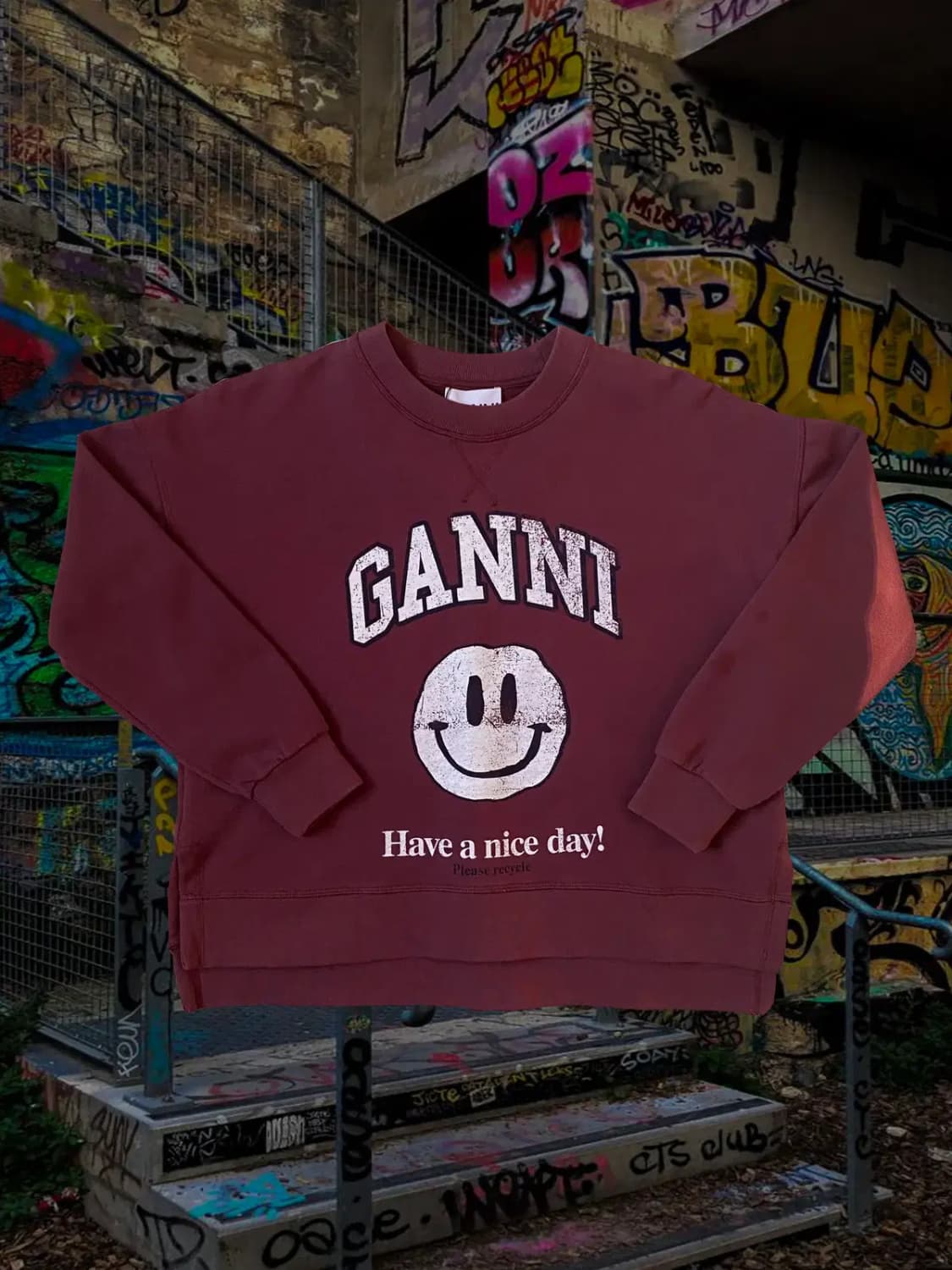 가니 맨투맨 (Woman S) / [AB1541] 상품이미지1