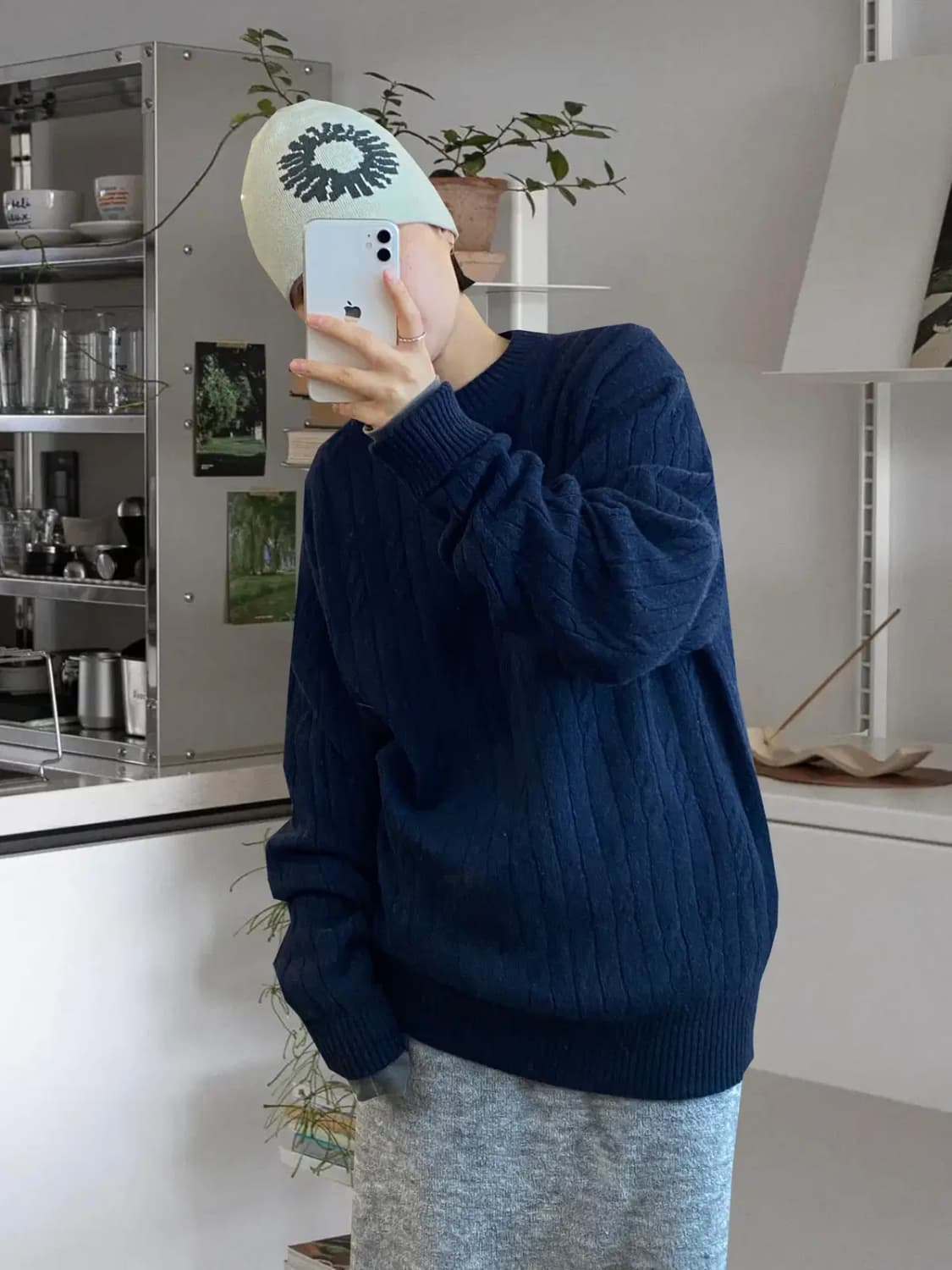 바버 라운드 니트 (Man L) / [AA1161] 상품이미지1