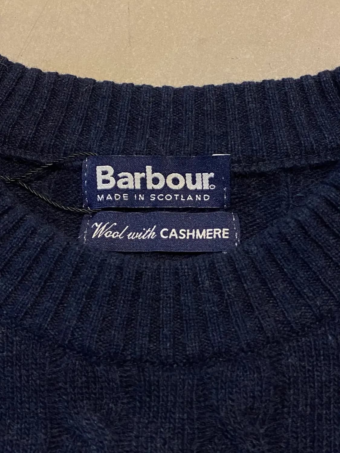 바버 라운드 니트 (Man L) / [AA1161] 상품이미지5