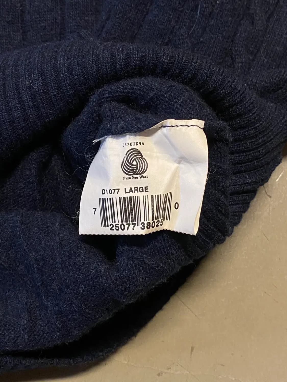 바버 라운드 니트 (Man L) / [AA1161] 상품이미지6