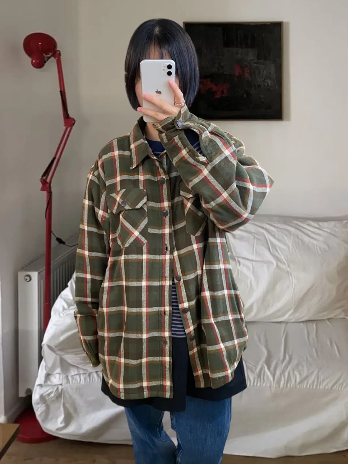 랭글러 체크 셔츠 (Man 2XL) / [AA1167] 상품이미지1