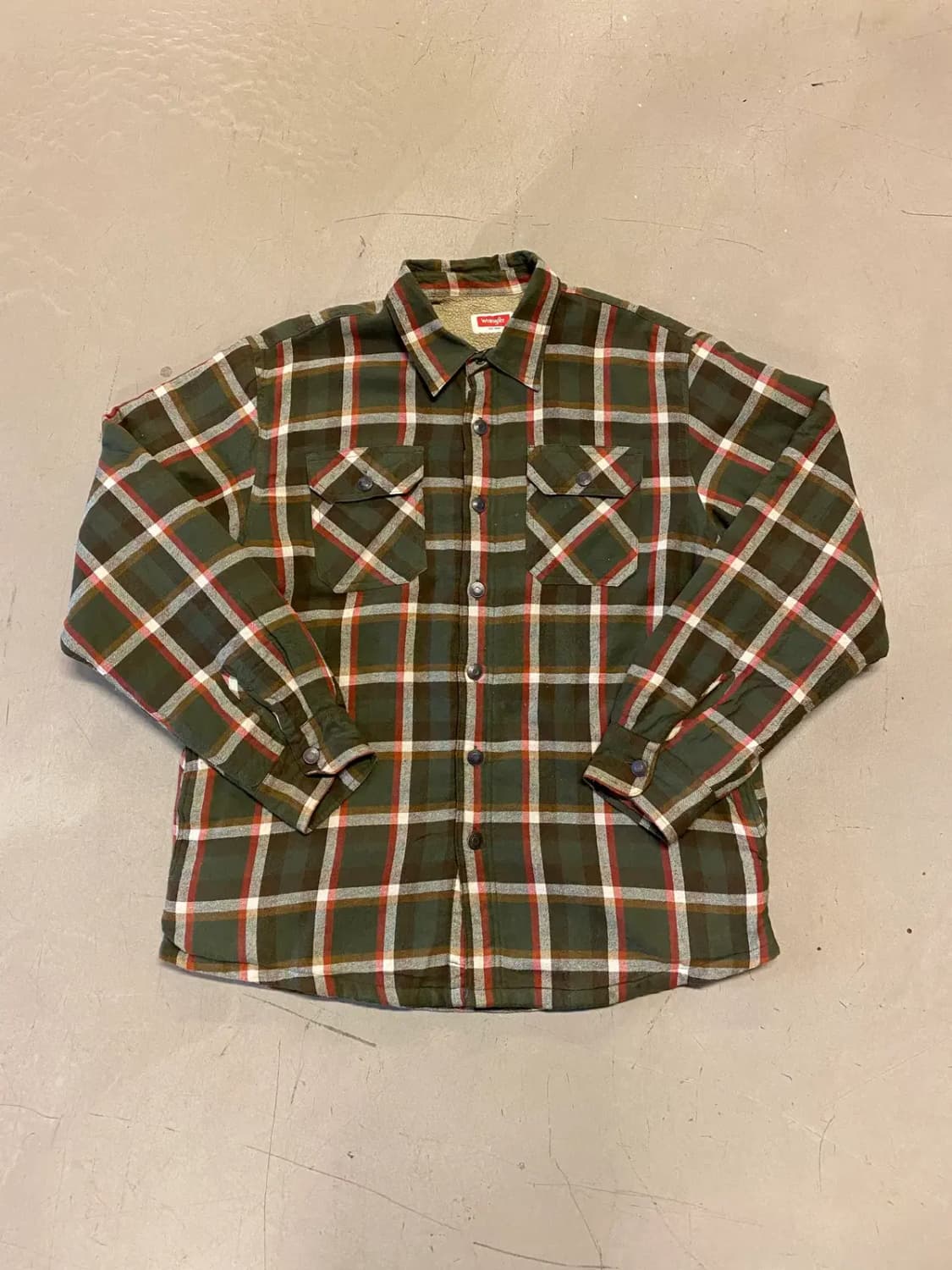 랭글러 체크 셔츠 (Man 2XL) / [AA1167] 상품이미지2