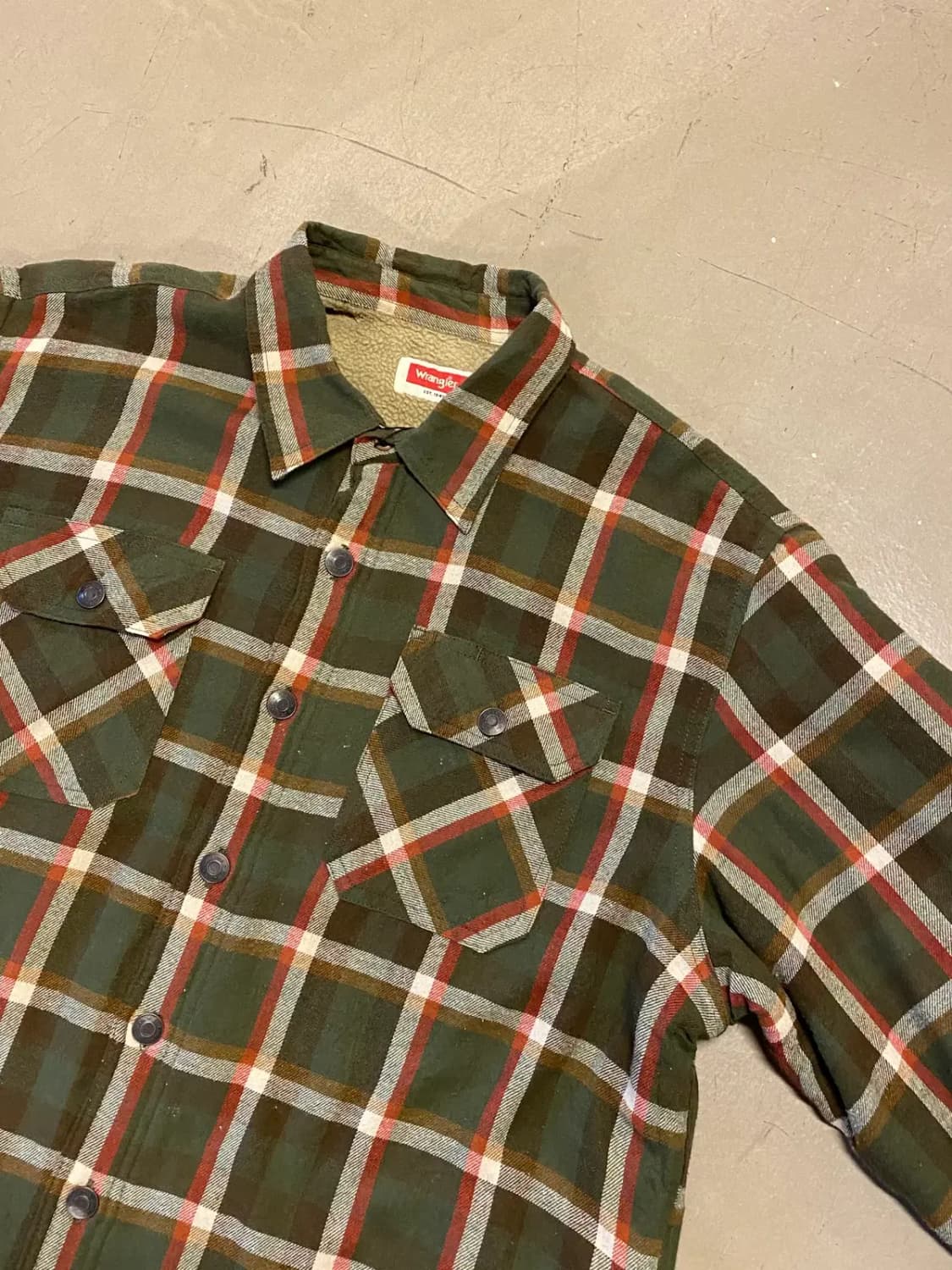 랭글러 체크 셔츠 (Man 2XL) / [AA1167] 상품이미지3