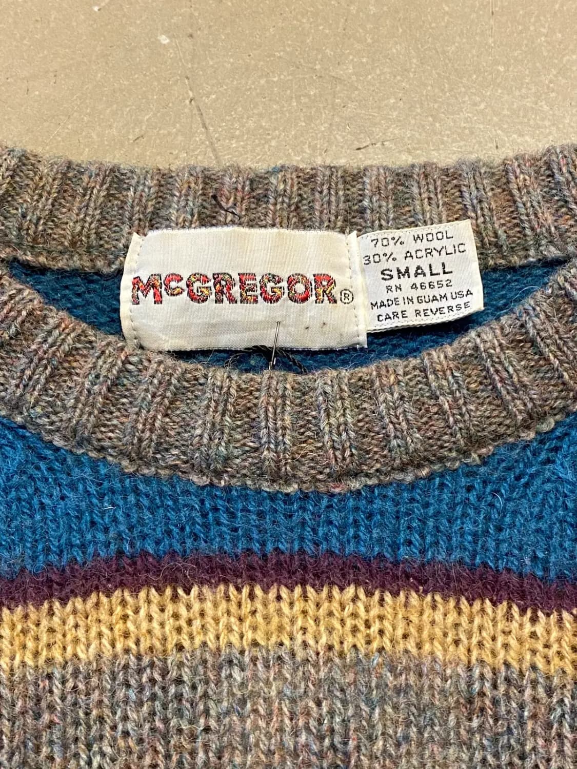 맥그리거 스트라이프 니트 (Woman M) / [AA1170] 상품이미지5