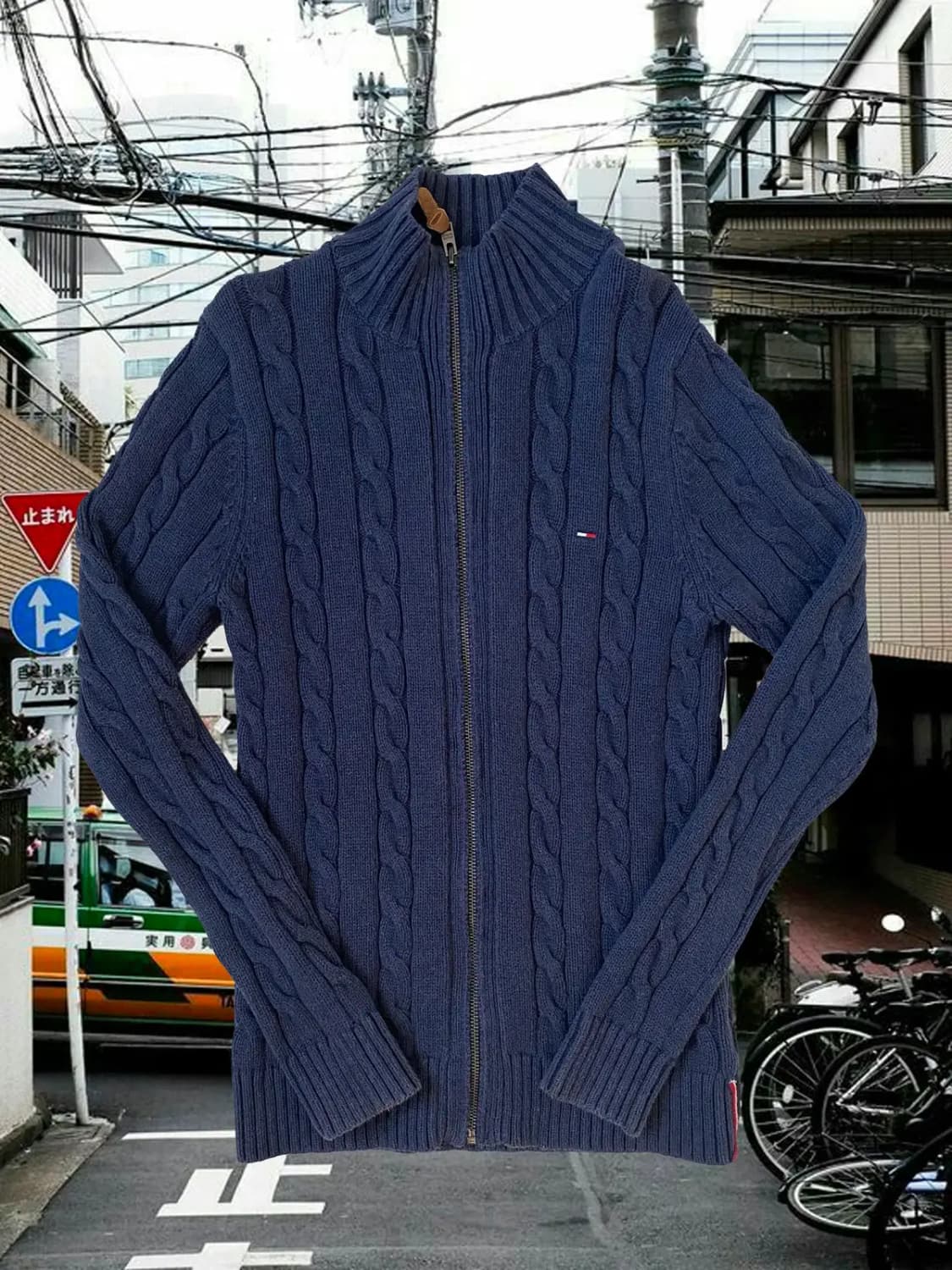 타미힐피거 케이블 니트 (Woman XS) / [AB1565] 상품이미지1