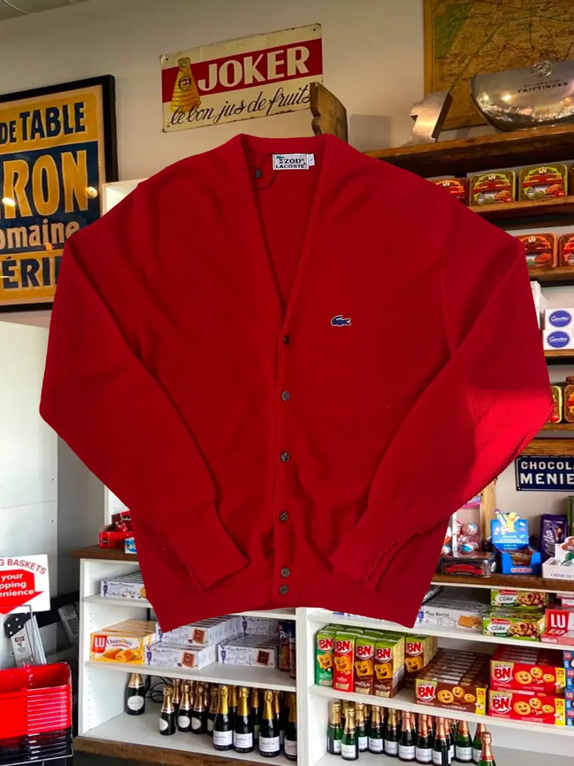 라코스테 가디건 (Man XL) / [AB1568] 상품이미지1