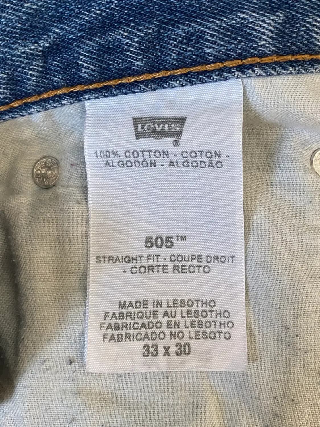 리바이스 505 (33) / [AB1586] 상품이미지5