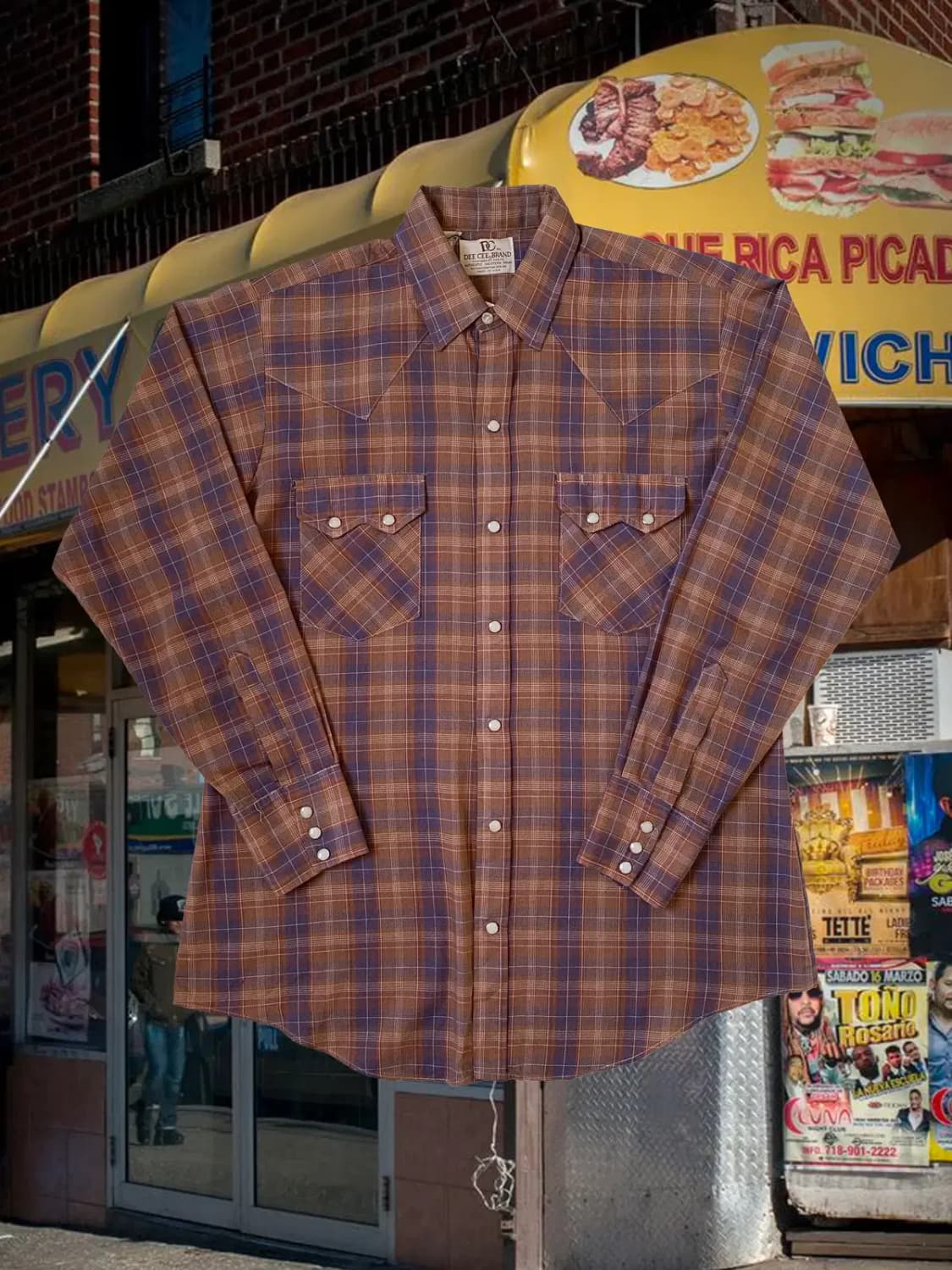 체크 셔츠 Made in USA (Man L) / [AB1577] 상품이미지1