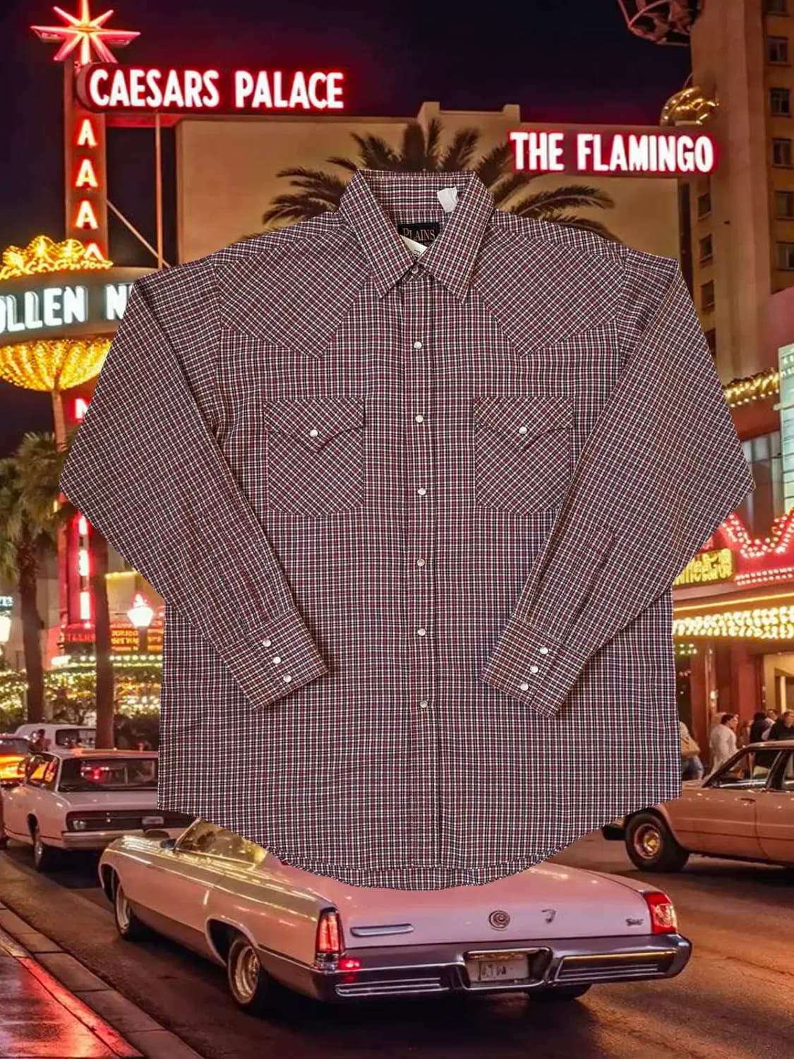 포켓 체크 셔츠 (Man XL) / [AB1578] 상품이미지1