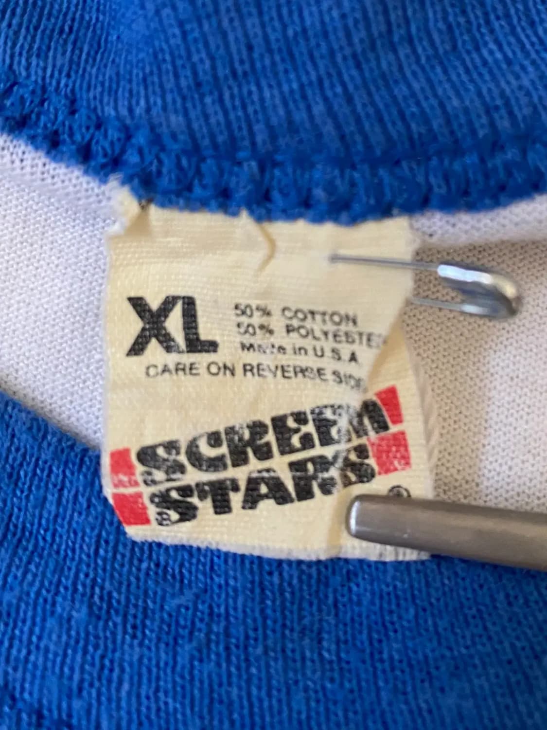 빈티지 반팔 링거 티셔츠 (Man XL) / [AB1585] 상품이미지5